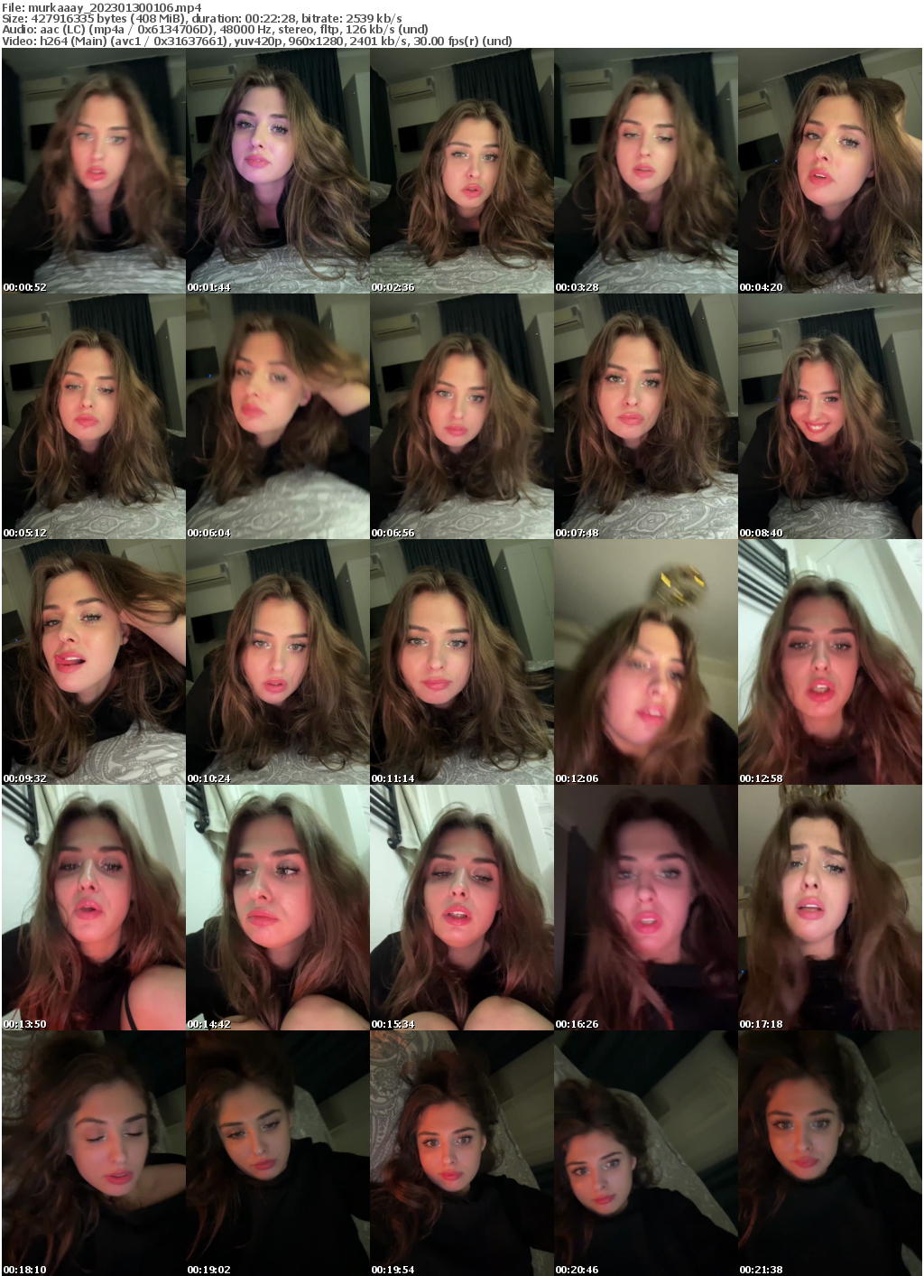 Preview thumb from murkaaay on 2023-01-30 @ bongacams