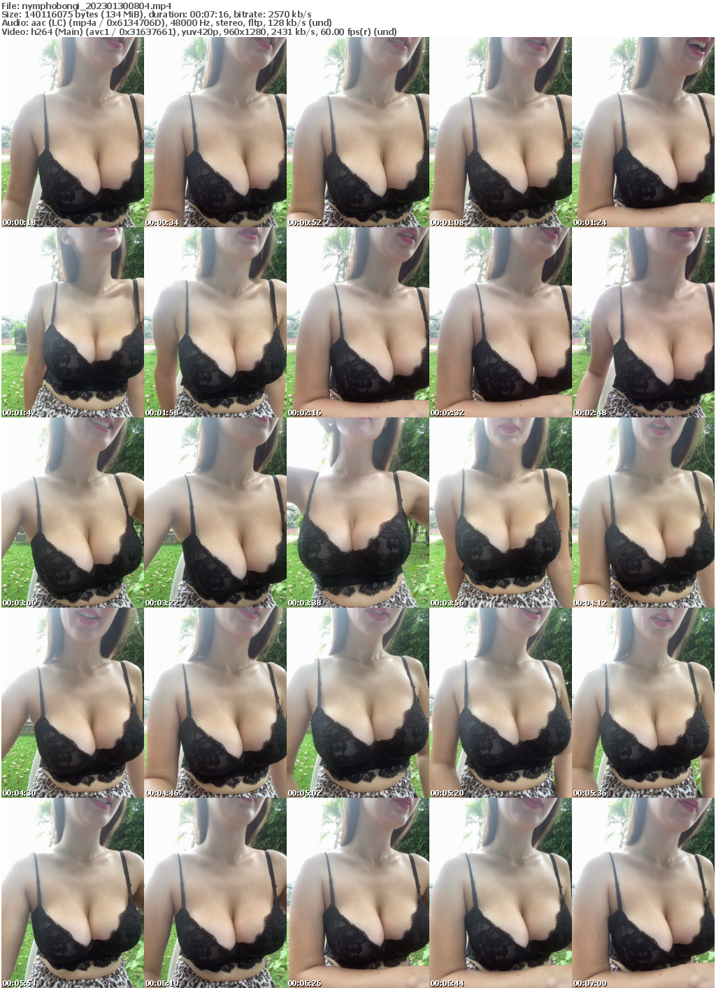 Preview thumb from nymphobongi on 2023-01-30 @ bongacams