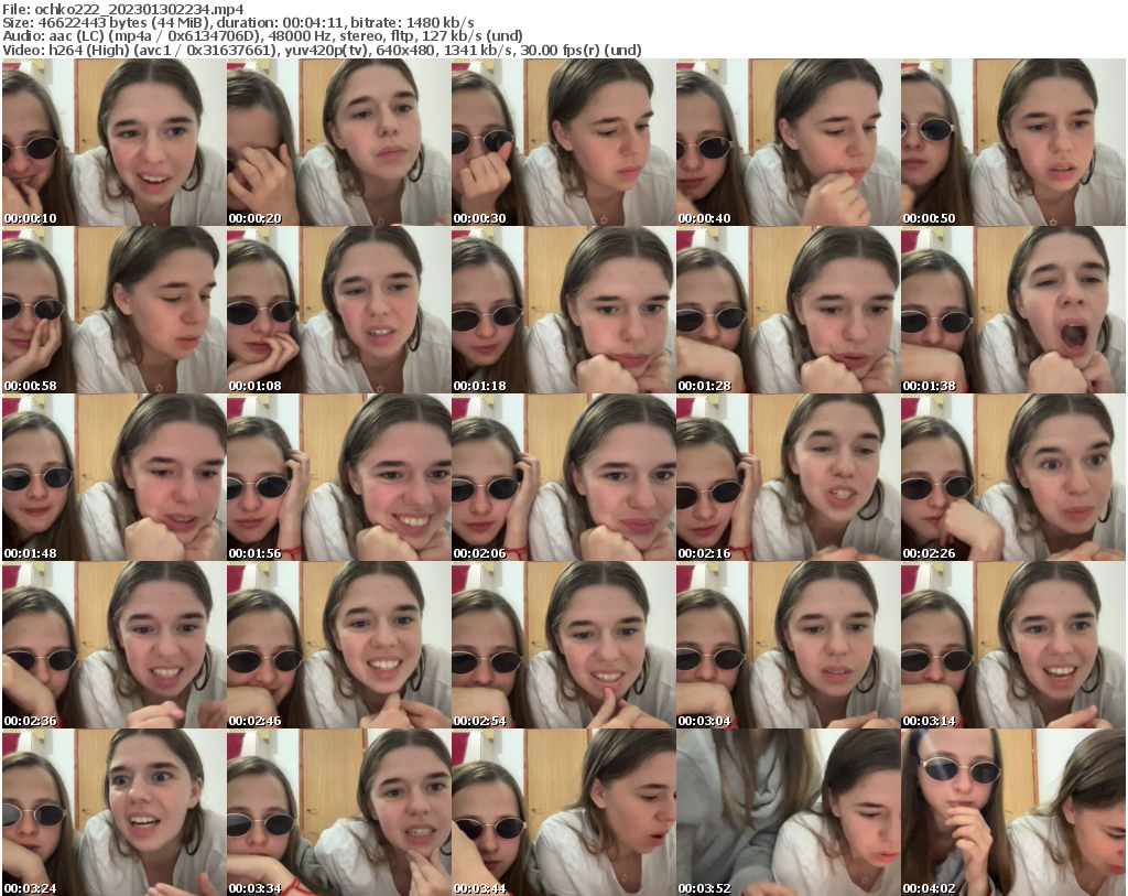 Preview thumb from ochko222 on 2023-01-30 @ bongacams