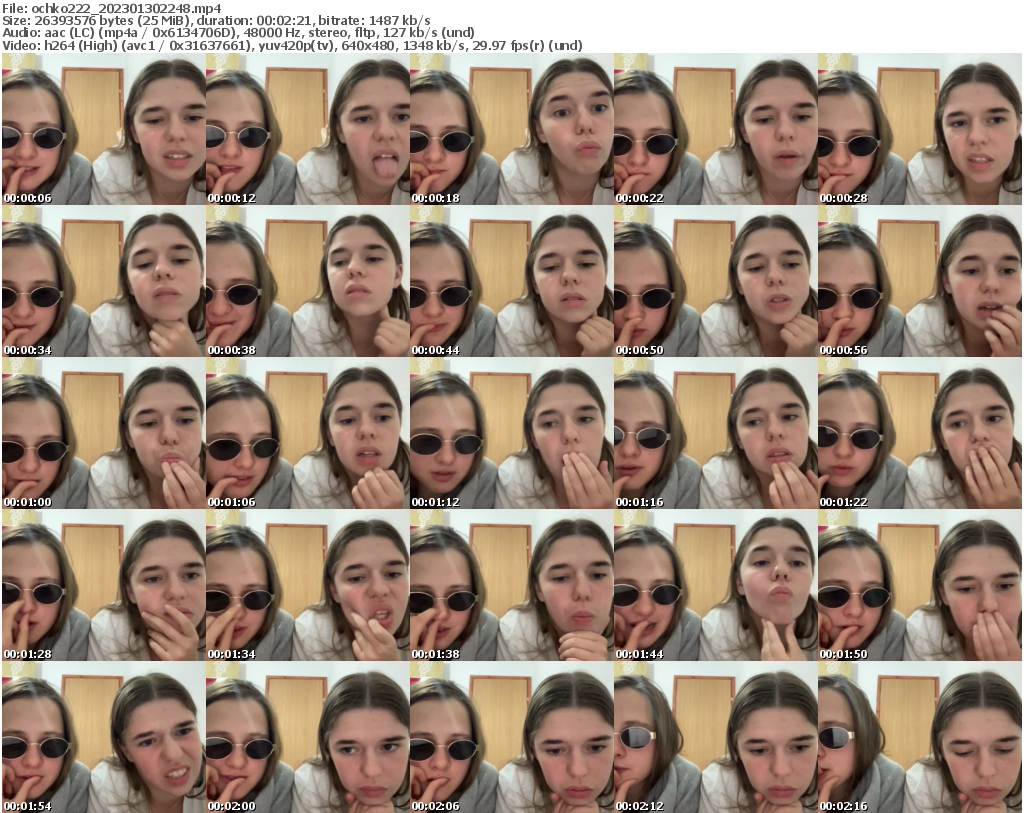 Preview thumb from ochko222 on 2023-01-30 @ bongacams