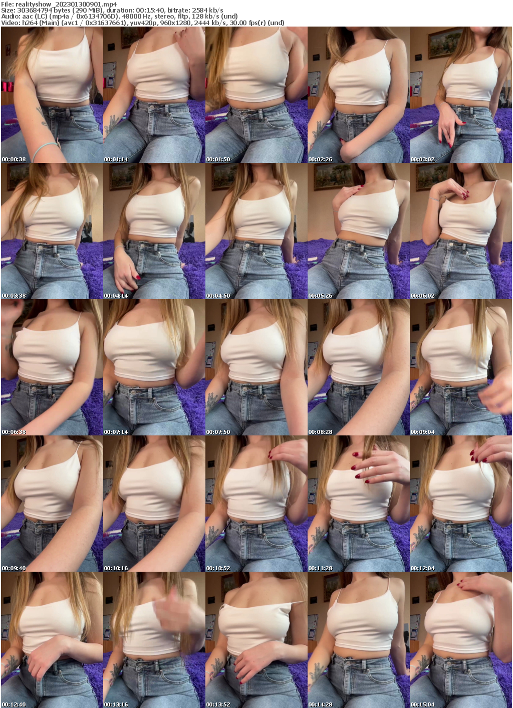 Preview thumb from realityshow on 2023-01-30 @ bongacams