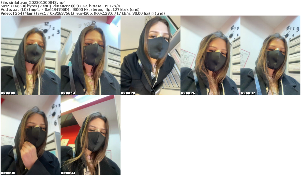 Preview thumb from sinfultyan on 2023-01-30 @ bongacams