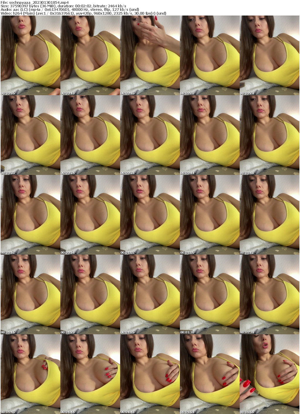 Preview thumb from sochnayaaa on 2023-01-30 @ bongacams