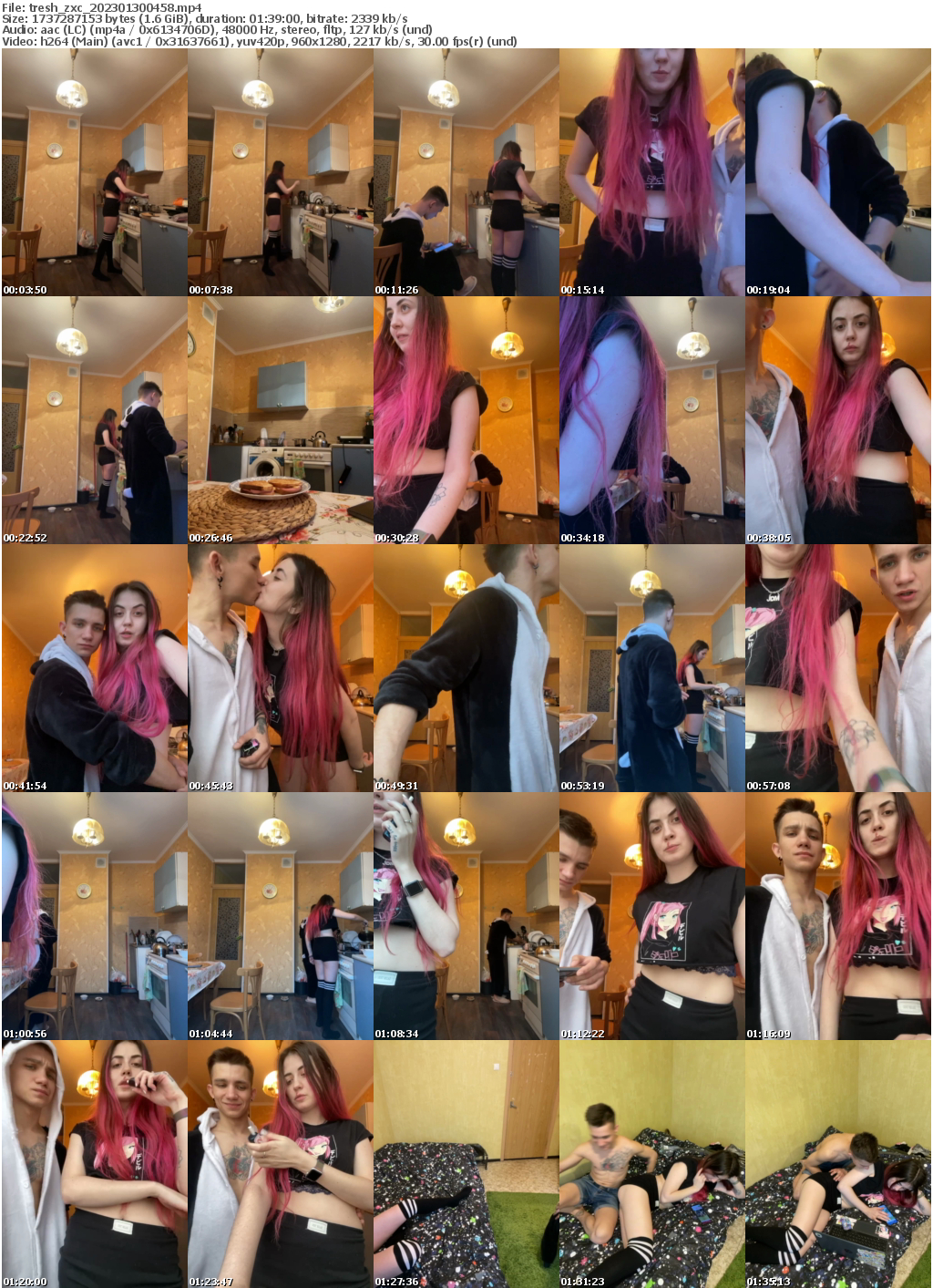 Preview thumb from tresh_zxc on 2023-01-30 @ bongacams