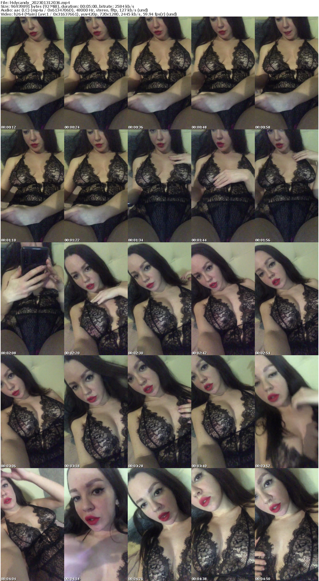 Preview thumb from l4dycandy on 2023-01-31 @ bongacams