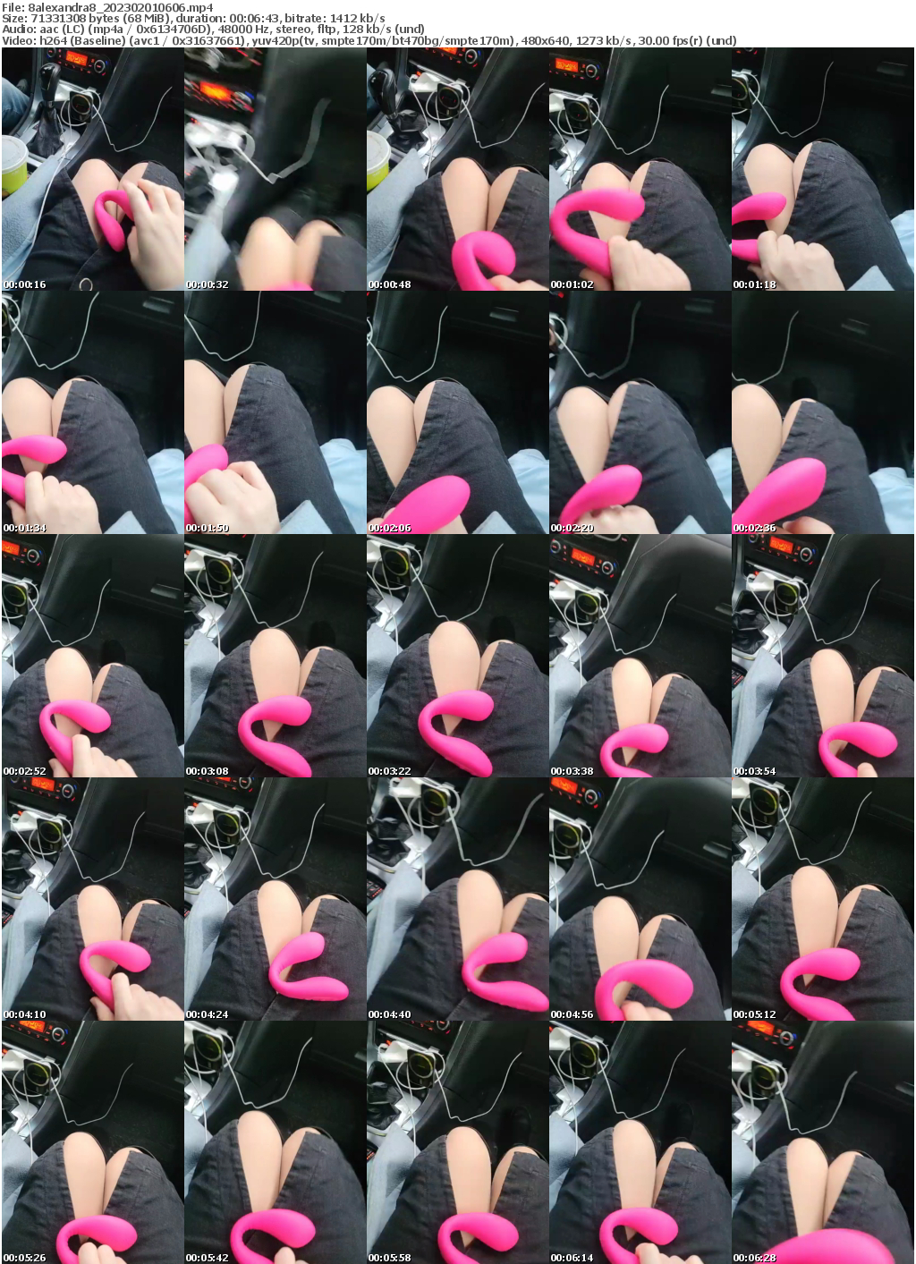 Preview thumb from 8alexandra8 on 2023-02-01 @ bongacams