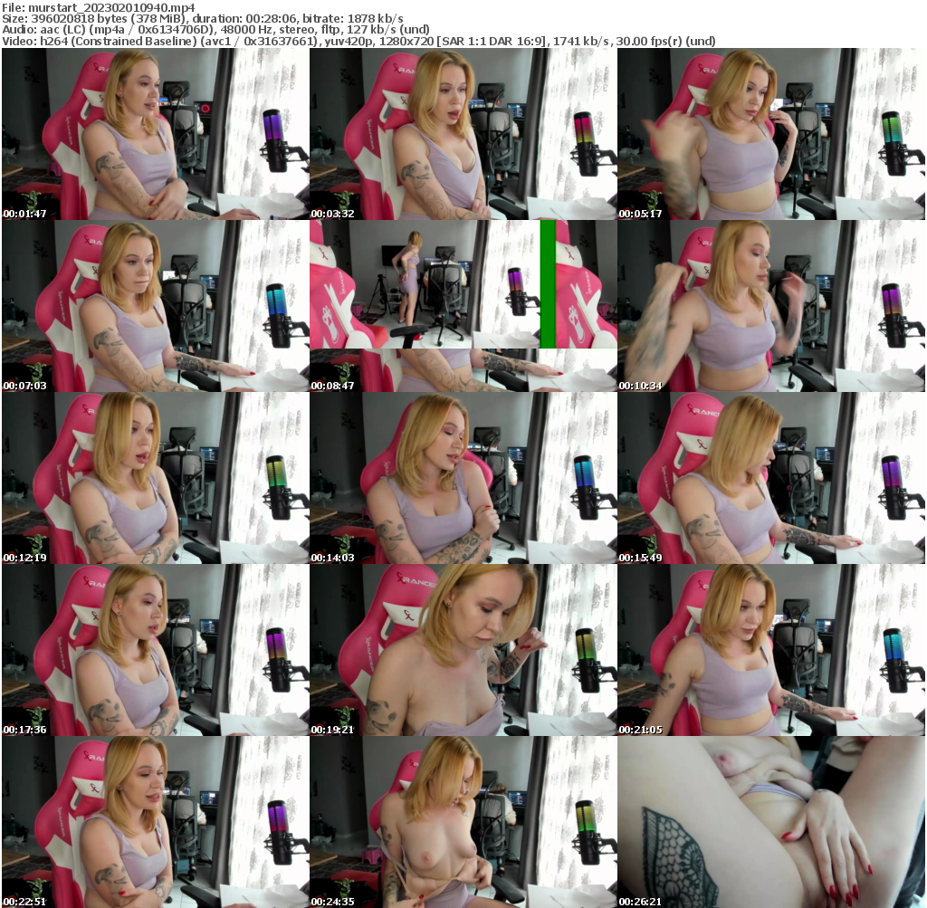 Preview thumb from murstart on 2023-02-01 @ bongacams