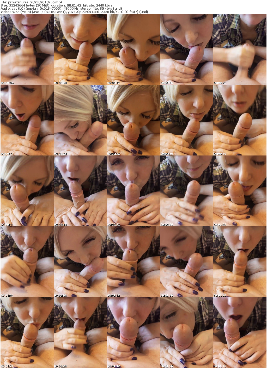 Preview thumb from privatenurse on 2023-02-01 @ bongacams