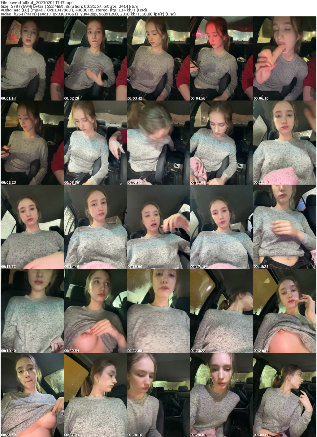 Preview thumb from sweetfullkat on 2023-02-01 @ bongacams