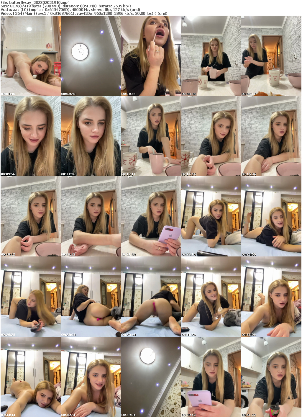 Preview thumb from butterflysay on 2023-02-02 @ bongacams