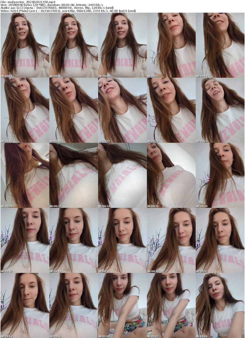 Preview thumb from emilyev4ns on 2023-02-02 @ bongacams