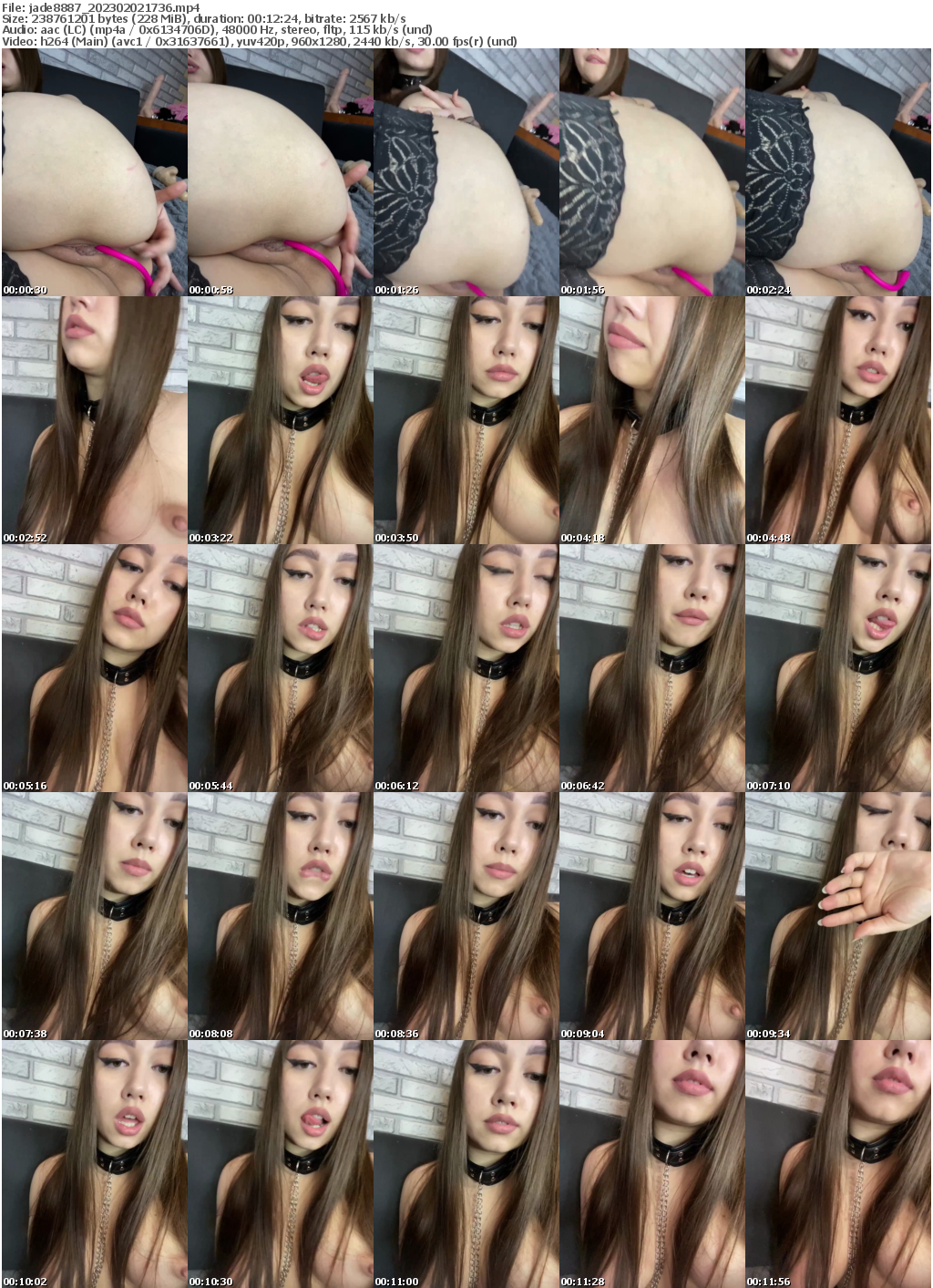 Preview thumb from jade8887 on 2023-02-02 @ bongacams