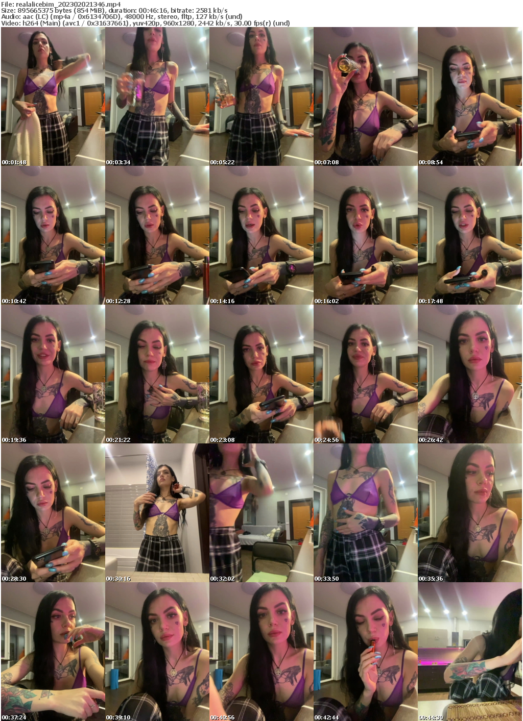 Preview thumb from realalicebim on 2023-02-02 @ bongacams