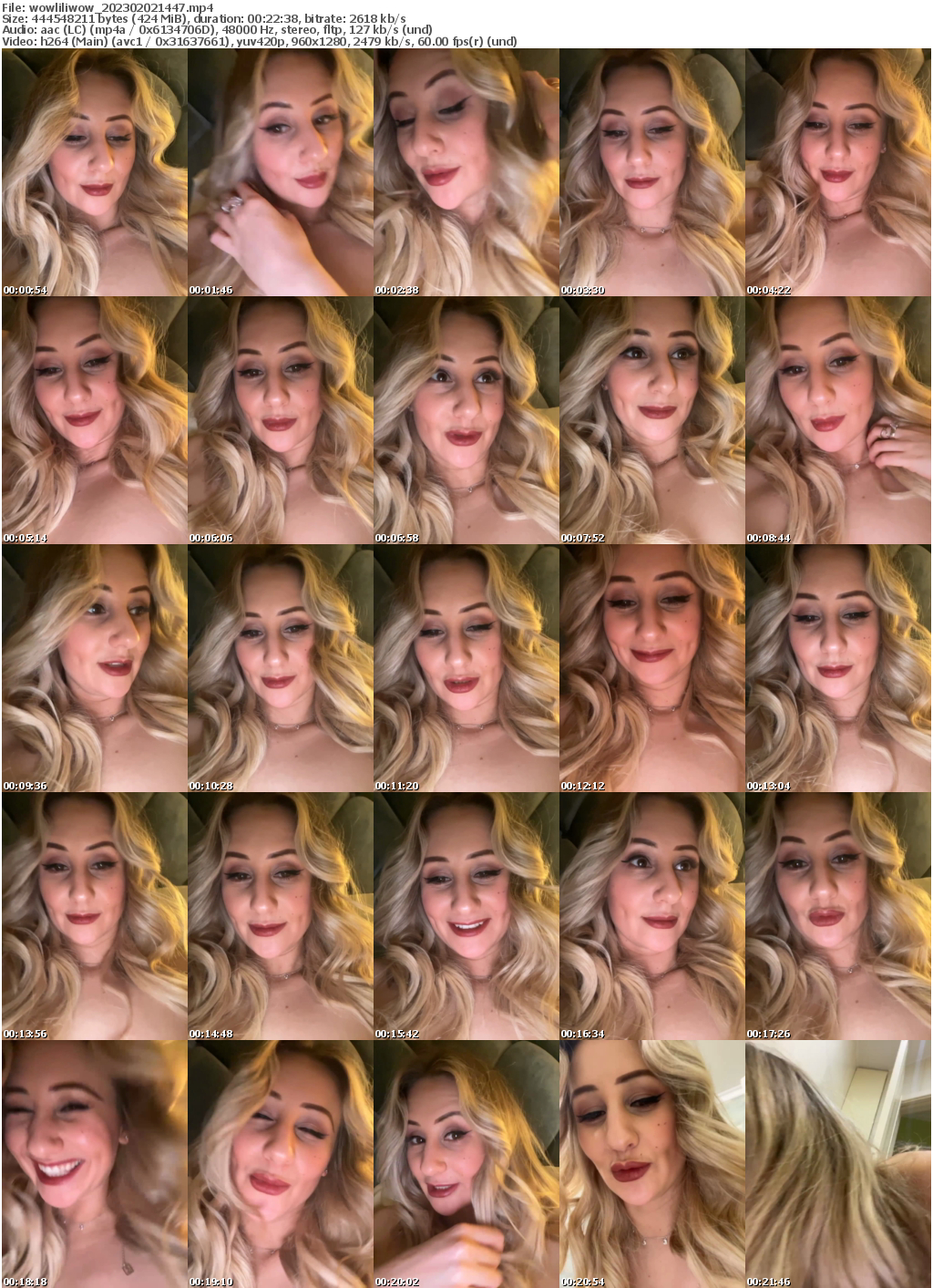 Preview thumb from wowliliwow on 2023-02-02 @ bongacams