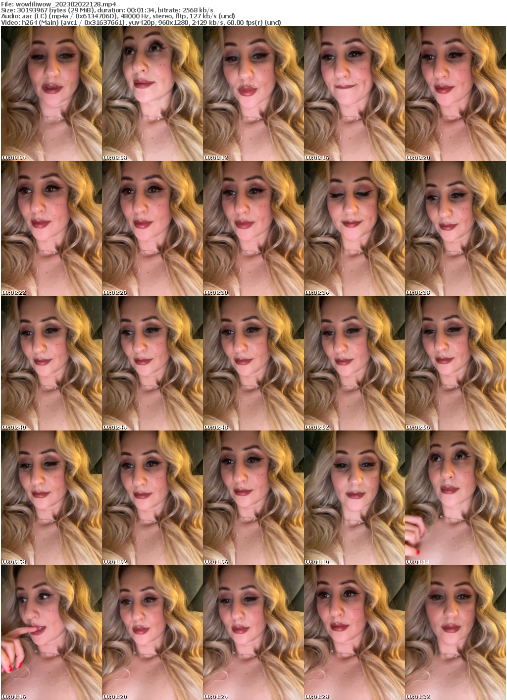 Preview thumb from wowliliwow on 2023-02-02 @ bongacams