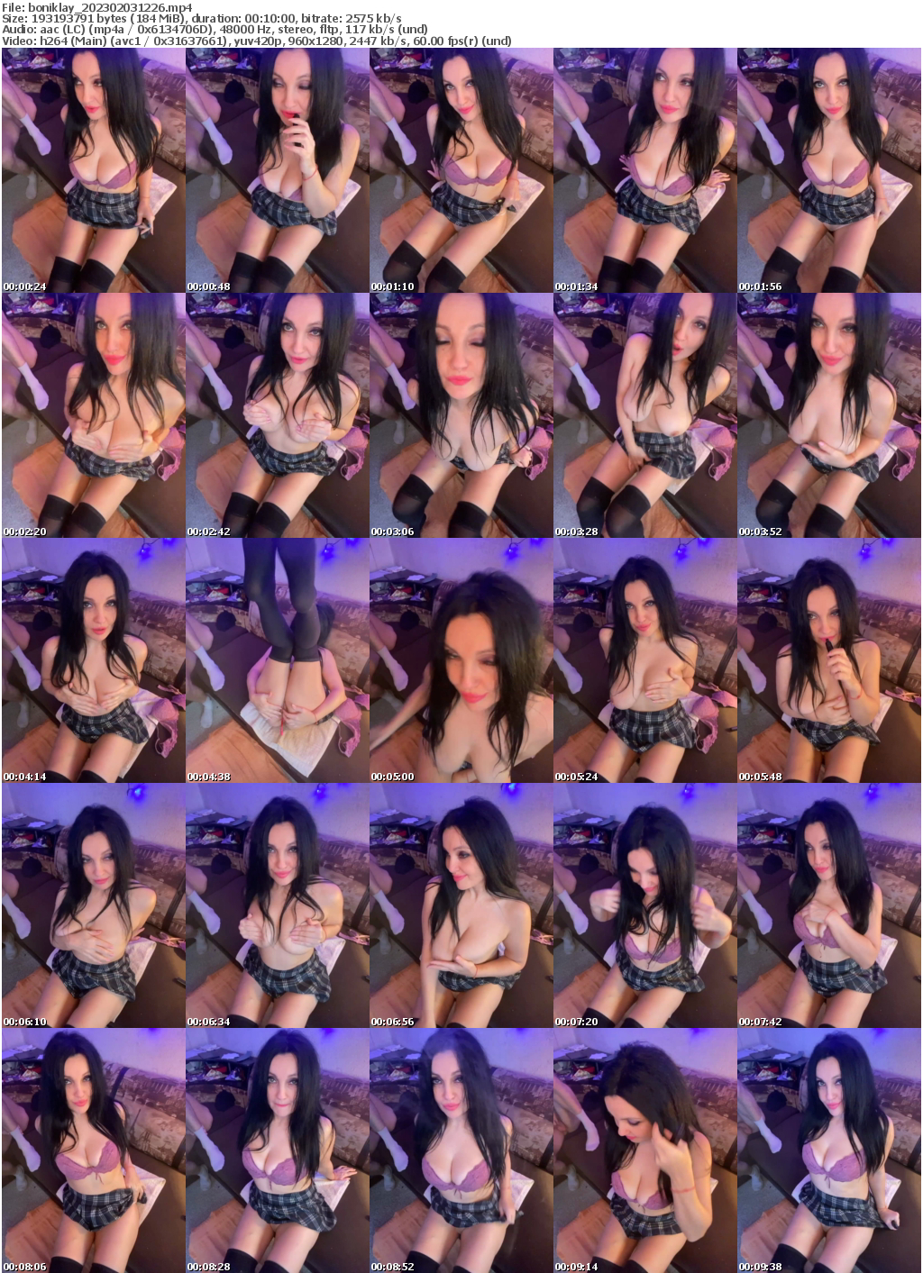 Preview thumb from boniklay on 2023-02-03 @ bongacams