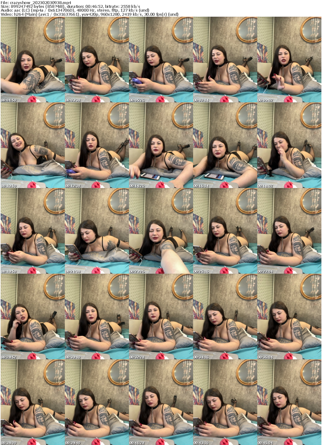 Preview thumb from crazyshow on 2023-02-03 @ bongacams