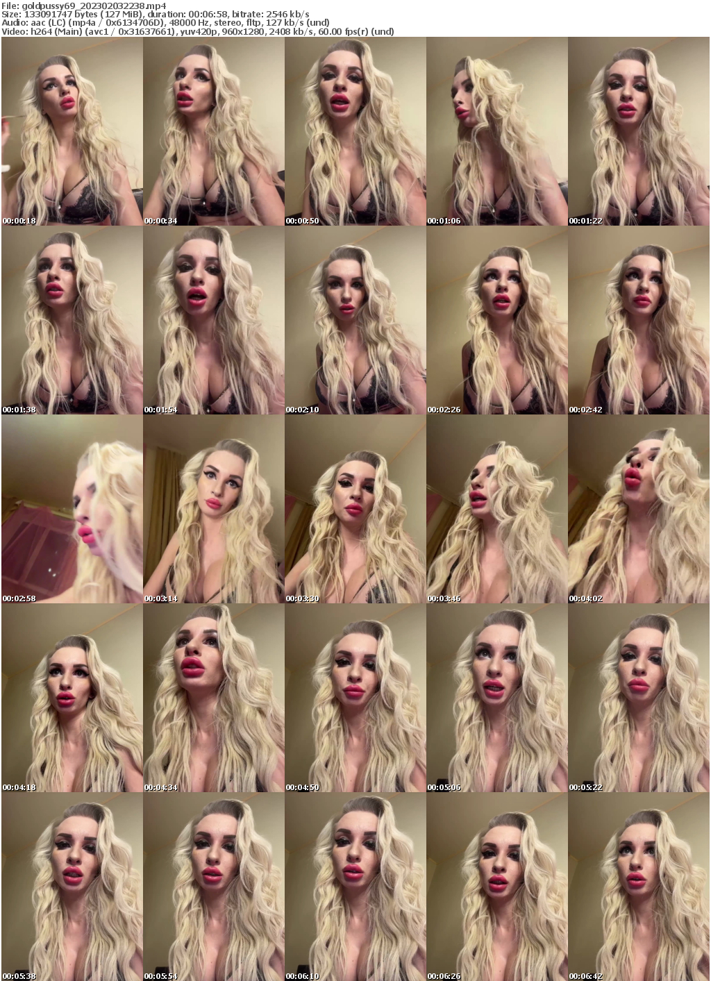 Preview thumb from goldpussy69 on 2023-02-03 @ bongacams