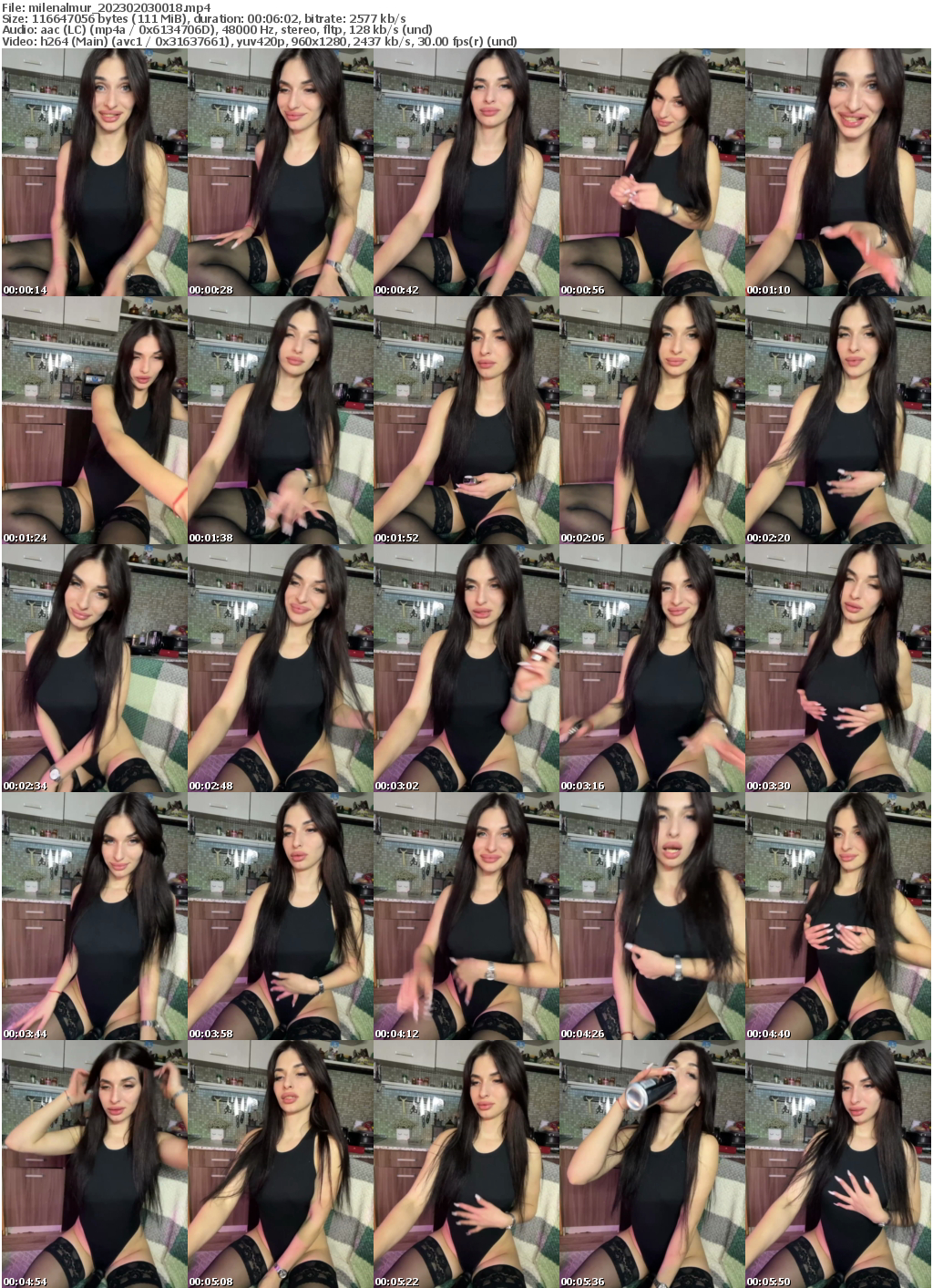 Preview thumb from milenalmur on 2023-02-03 @ bongacams