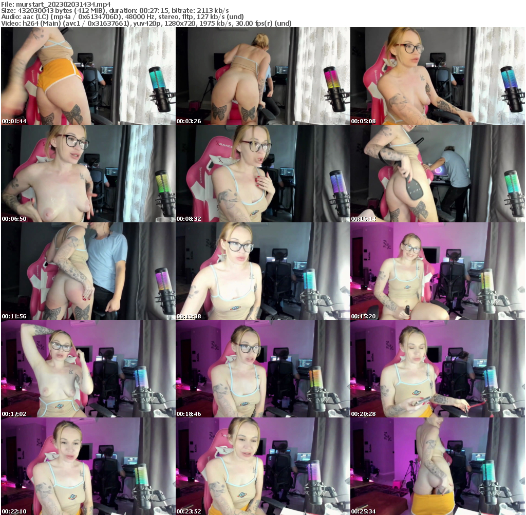 Preview thumb from murstart on 2023-02-03 @ bongacams