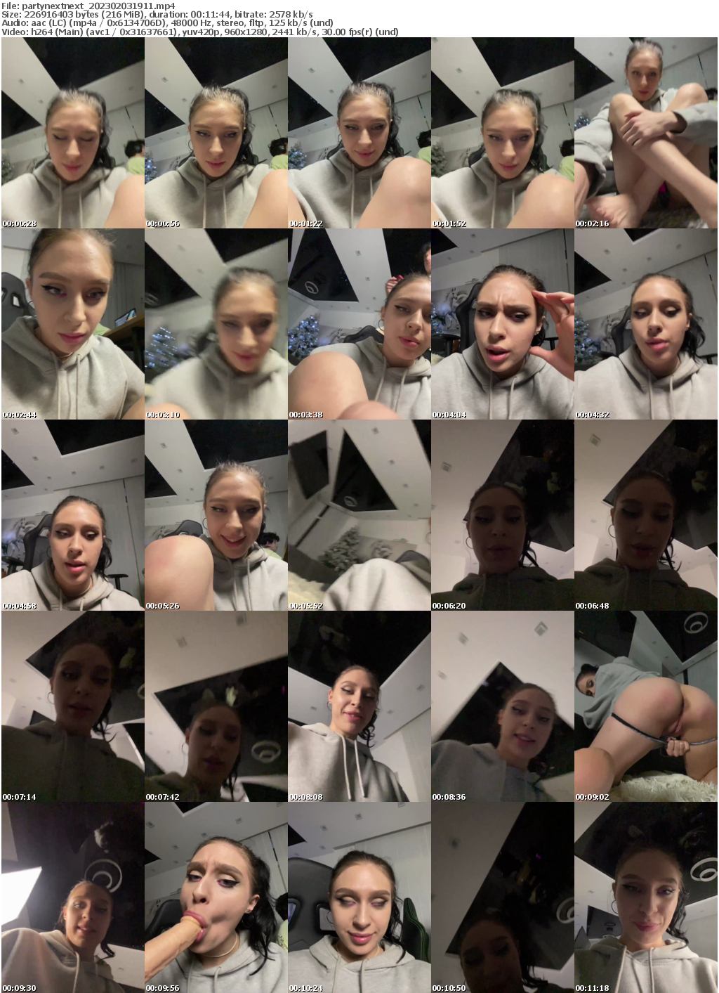 Preview thumb from partynextnext on 2023-02-03 @ bongacams