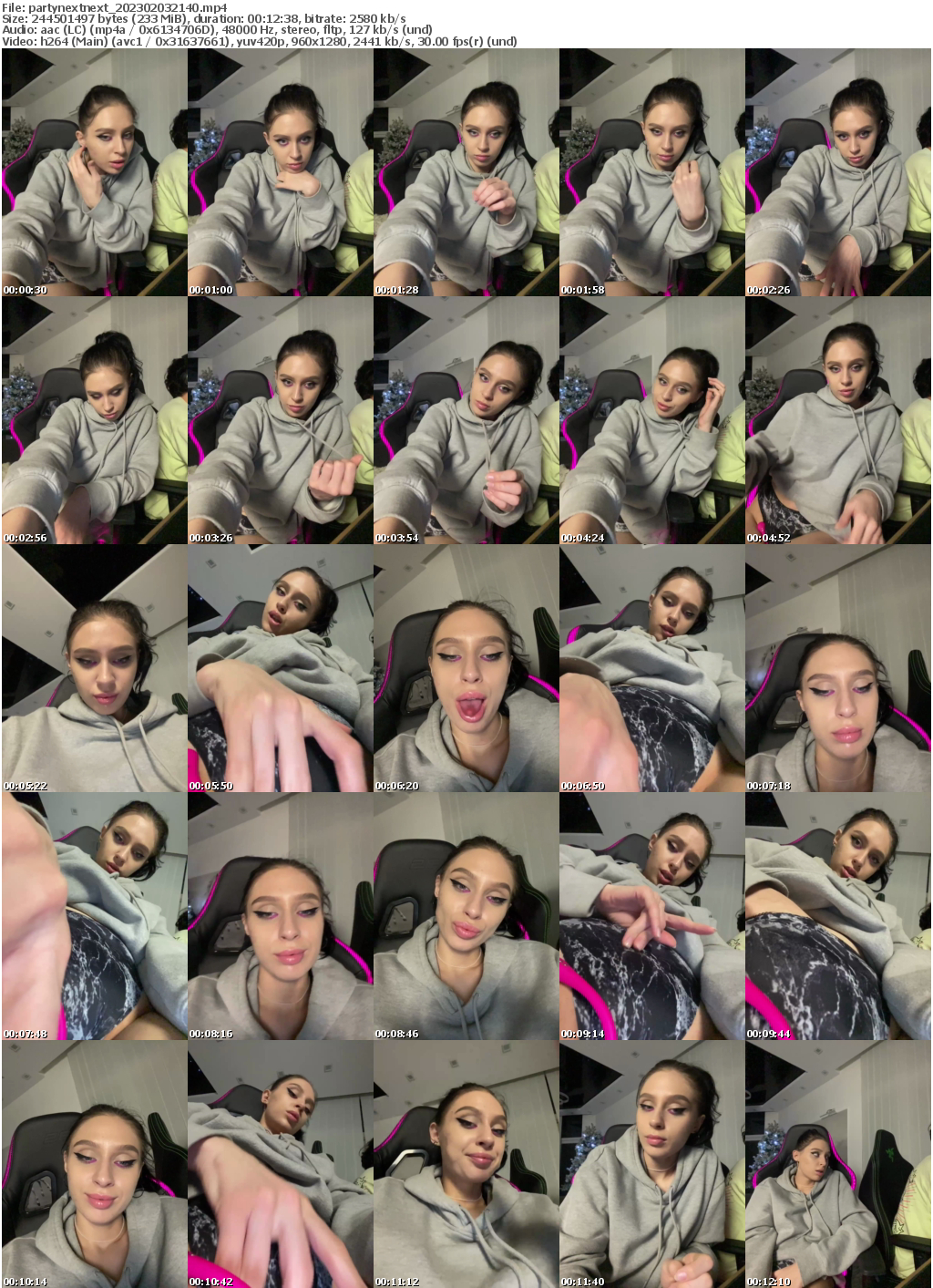 Preview thumb from partynextnext on 2023-02-03 @ bongacams