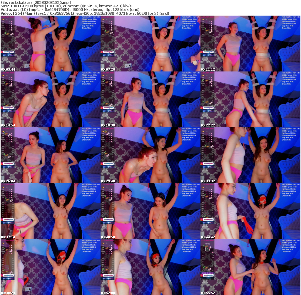 Preview thumb from rocksbabiess on 2023-02-03 @ bongacams