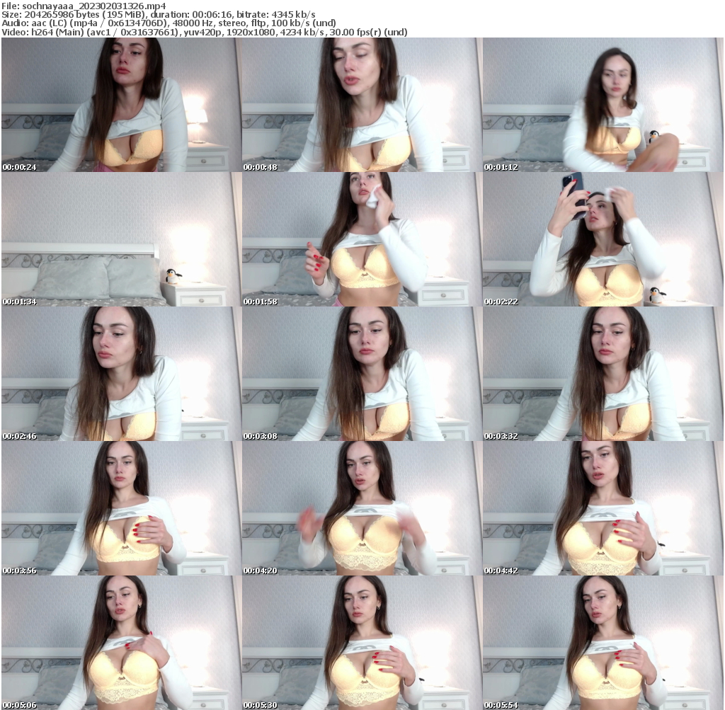 Preview thumb from sochnayaaa on 2023-02-03 @ bongacams