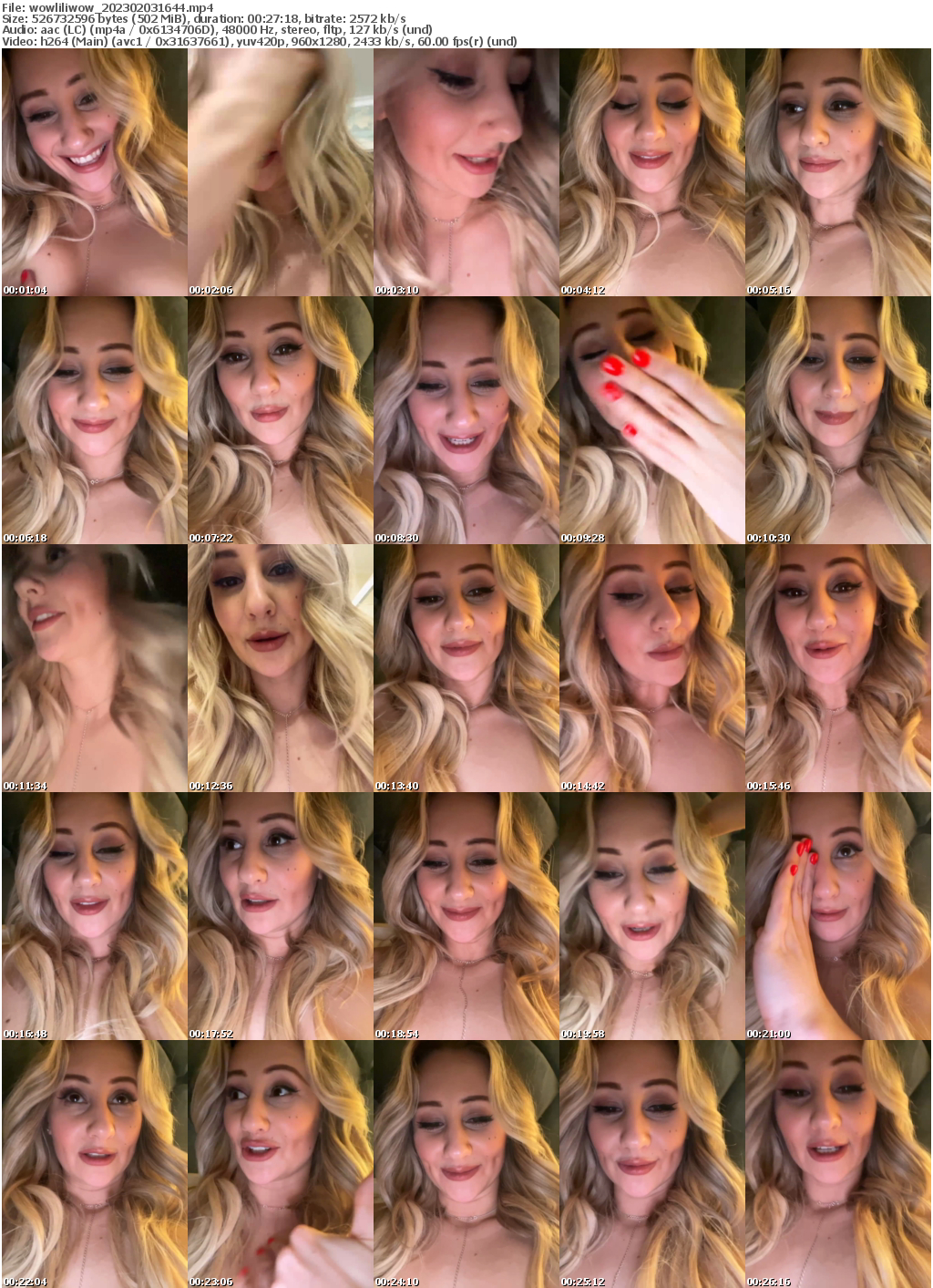 Preview thumb from wowliliwow on 2023-02-03 @ bongacams