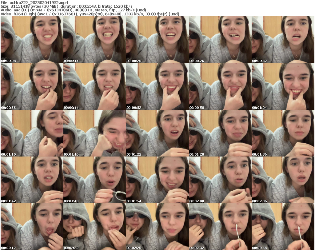 Preview thumb from ochko222 on 2023-02-04 @ bongacams