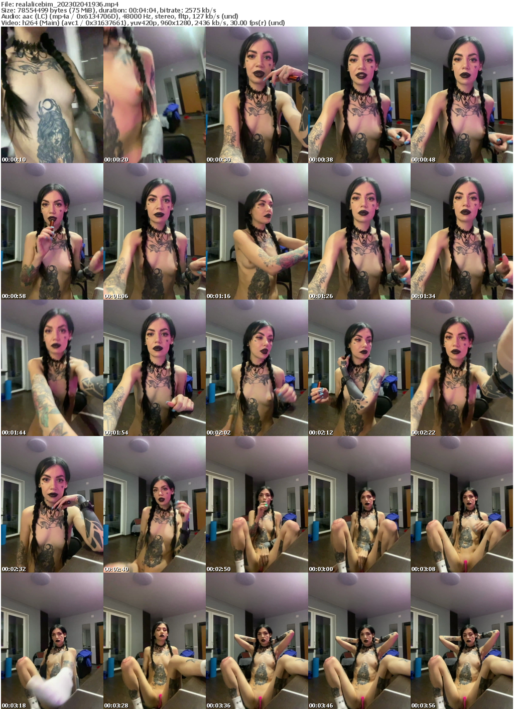 Preview thumb from realalicebim on 2023-02-04 @ bongacams