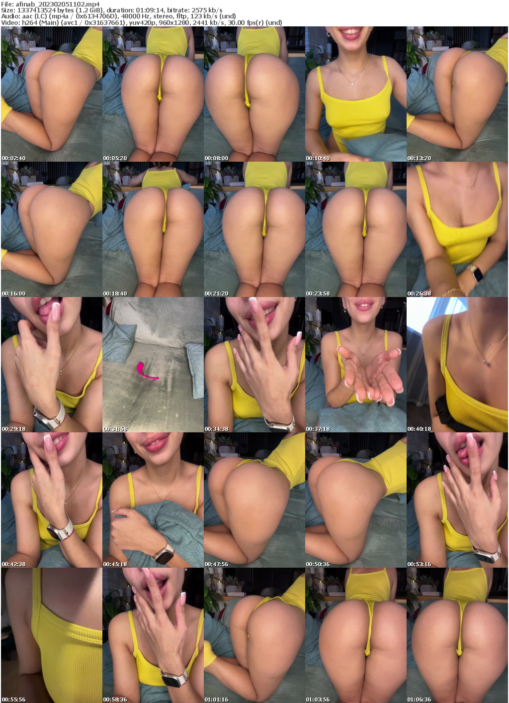 Preview thumb from afinab on 2023-02-05 @ bongacams