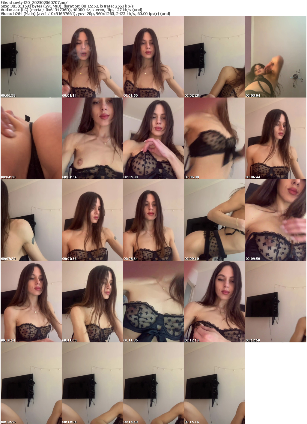 Preview thumb from shawty420 on 2023-02-06 @ bongacams