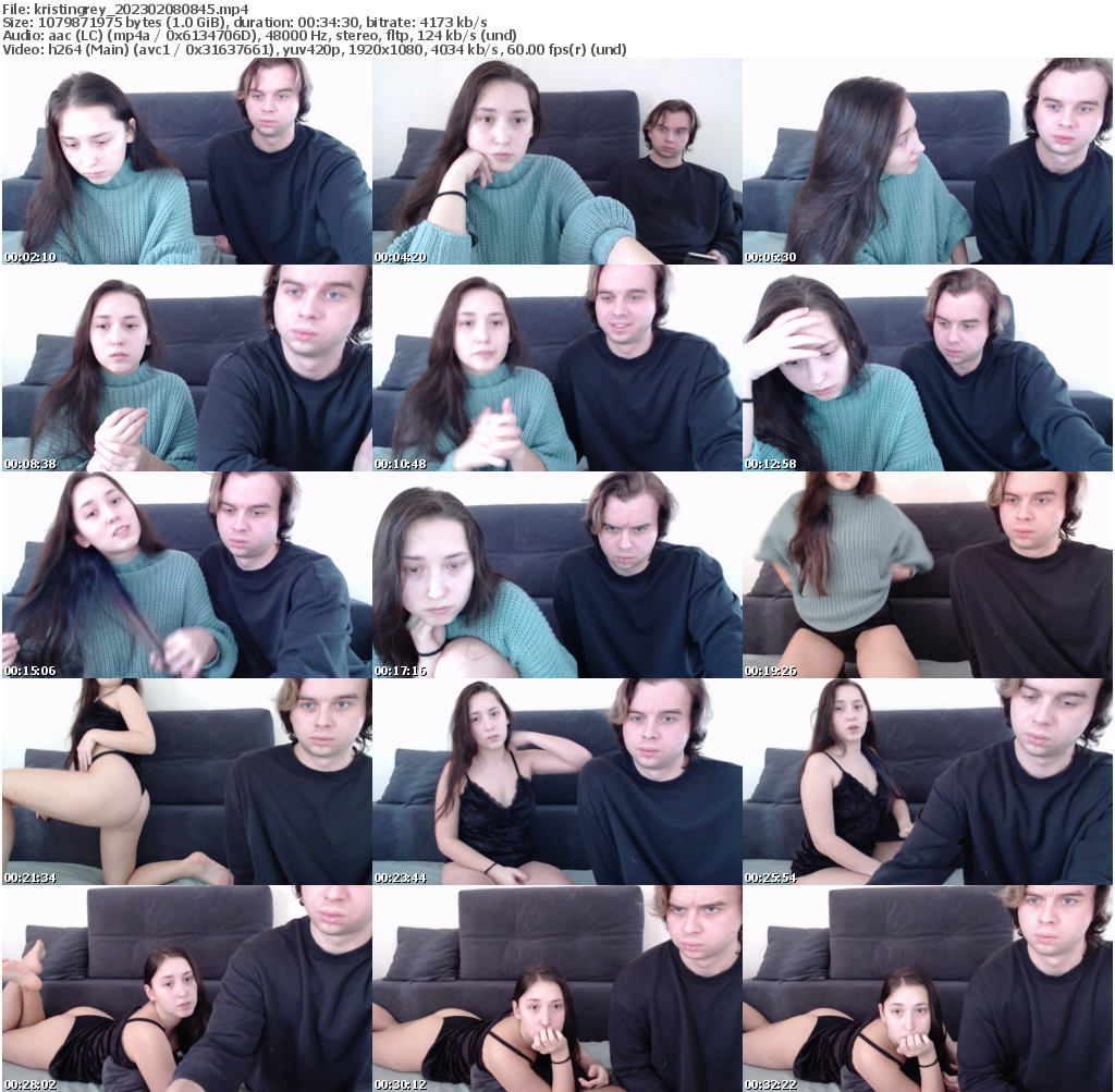 Preview thumb from kristingrey on 2023-02-08 @ bongacams