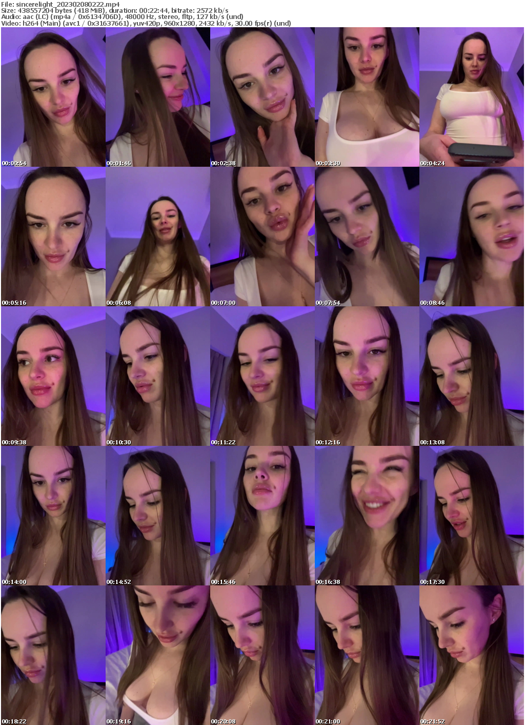 Preview thumb from sincerelight on 2023-02-08 @ bongacams