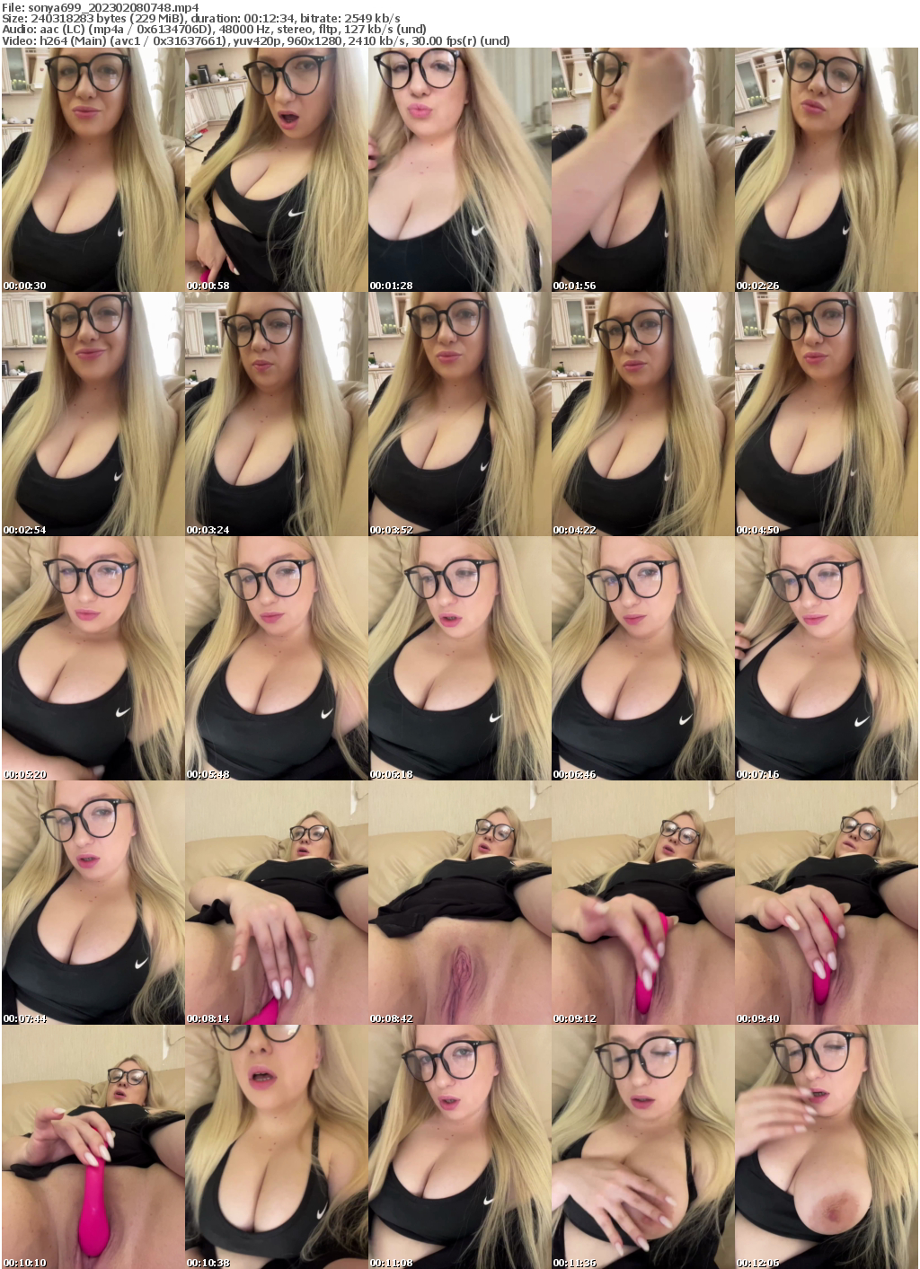 Preview thumb from sonya699 on 2023-02-08 @ bongacams