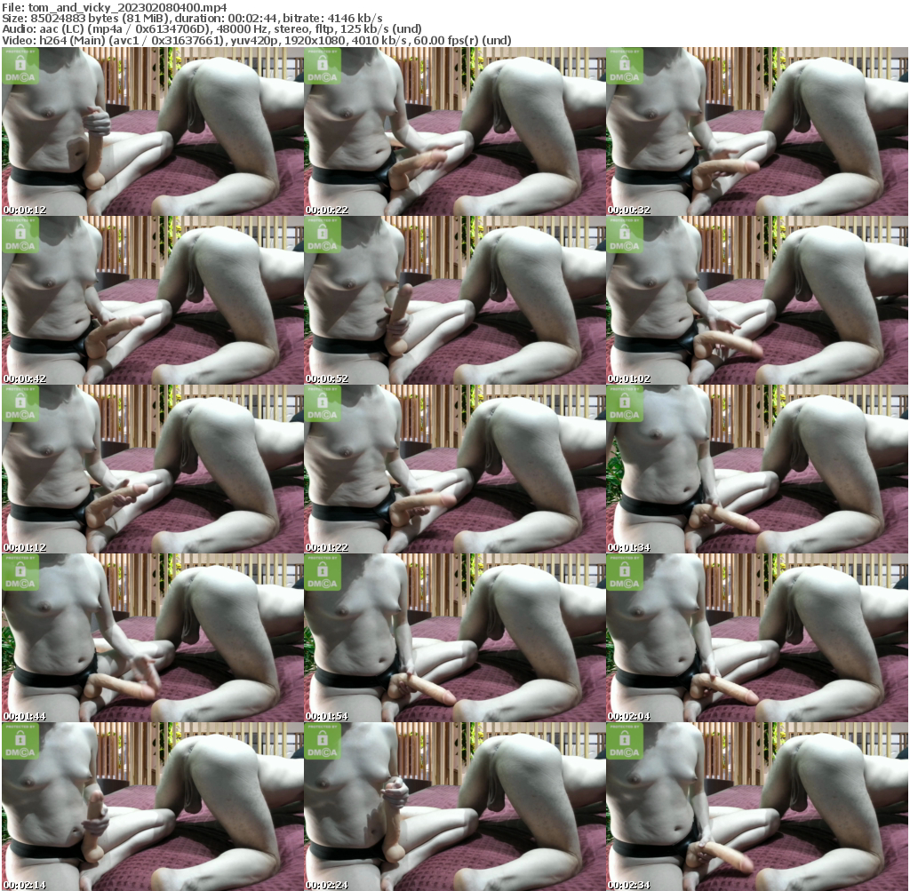 Preview thumb from tom_and_vicky on 2023-02-08 @ bongacams