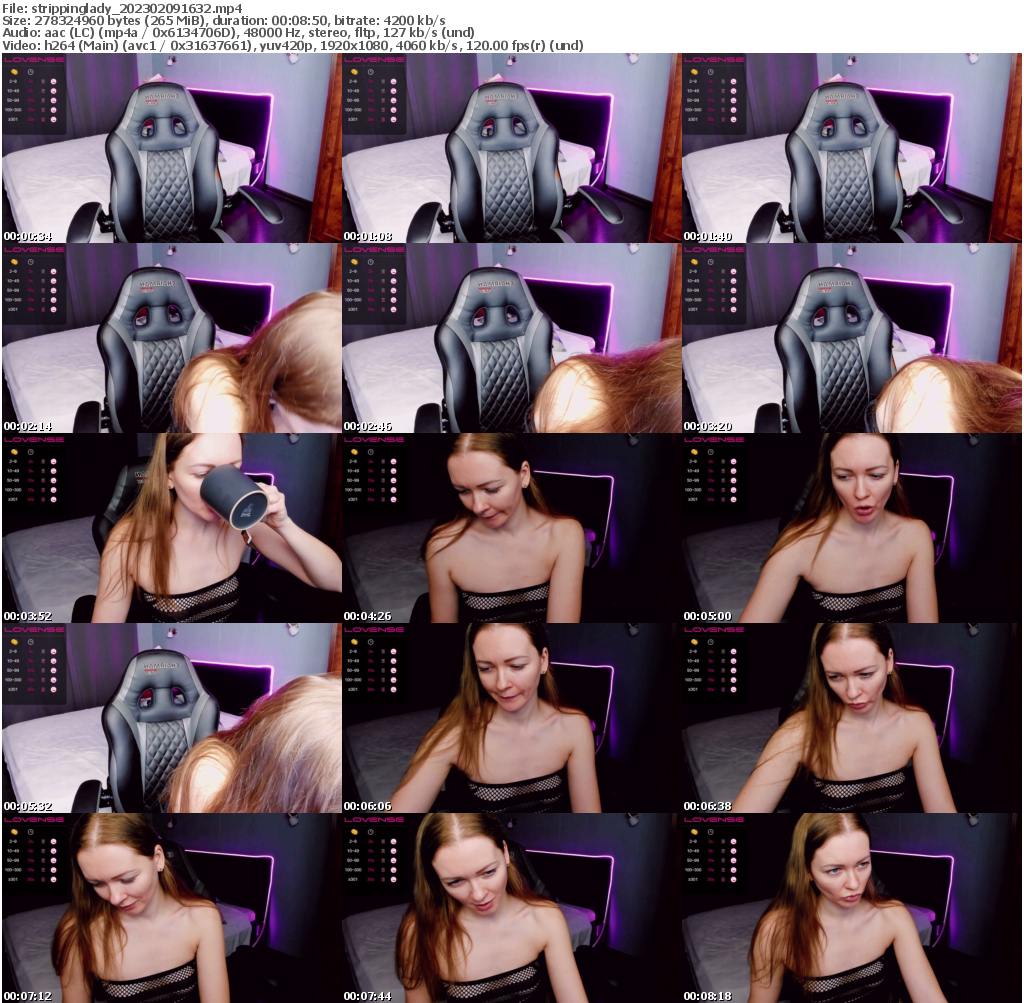 Preview thumb from strippinglady on 2023-02-09 @ bongacams