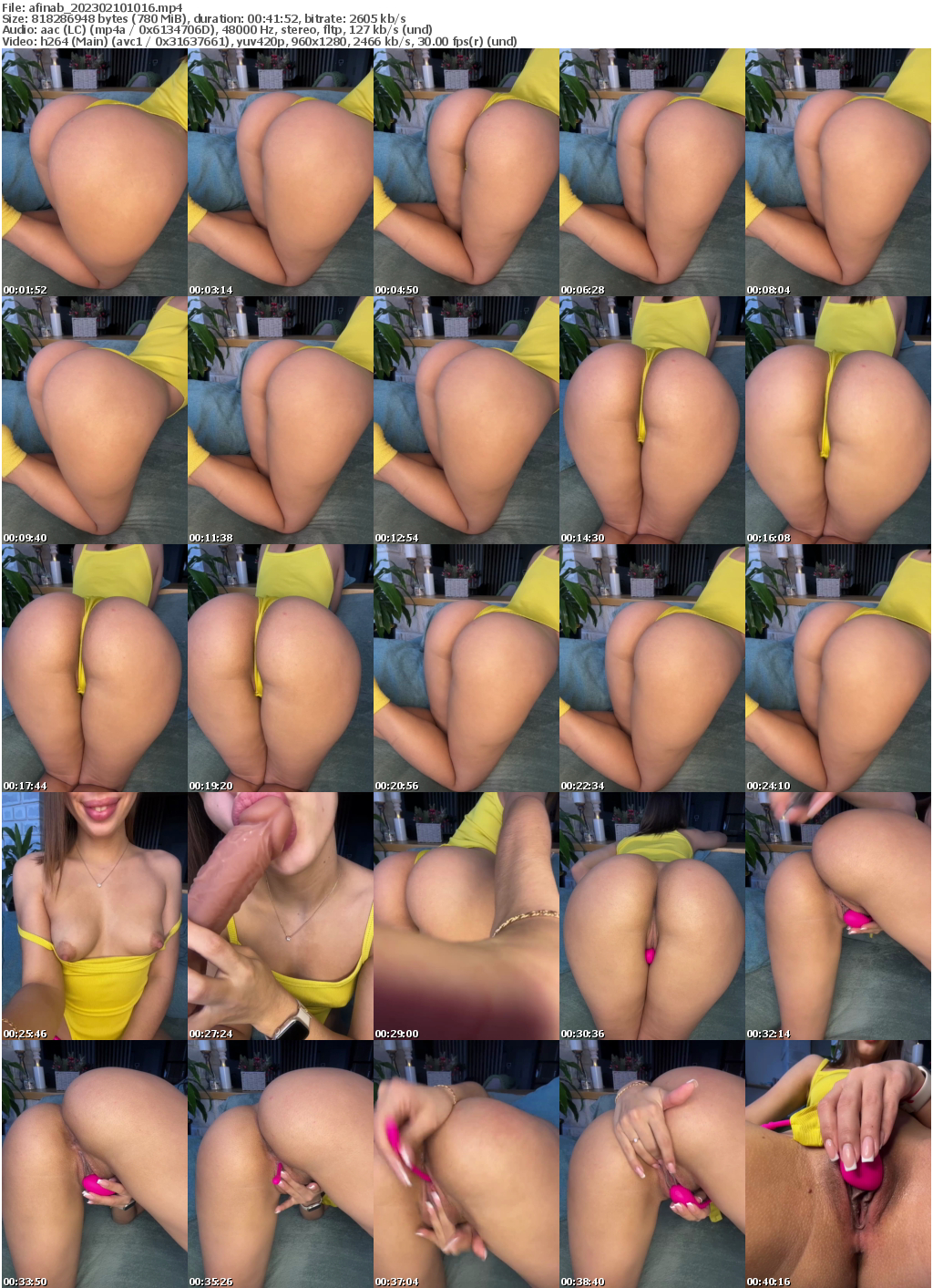 Preview thumb from afinab on 2023-02-10 @ bongacams