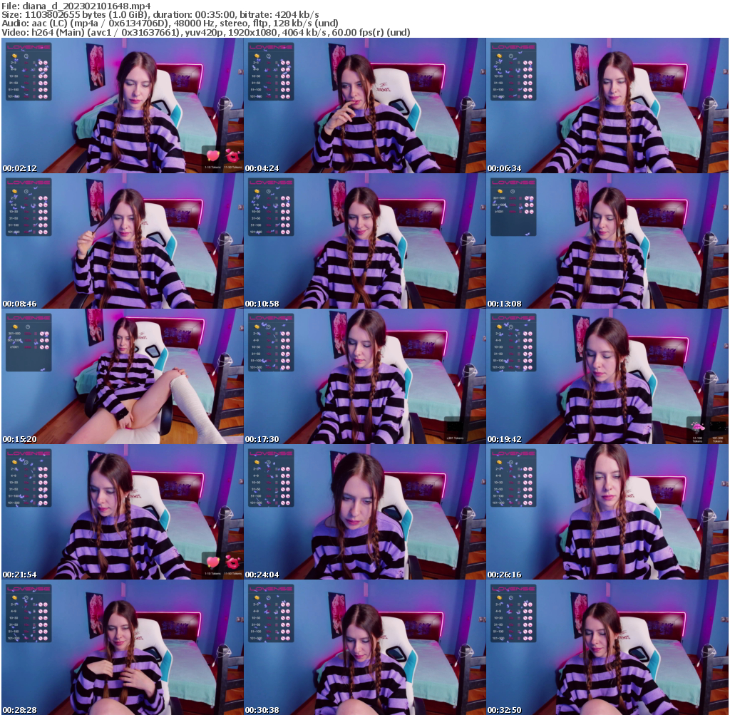 Preview thumb from diana_d on 2023-02-10 @ bongacams