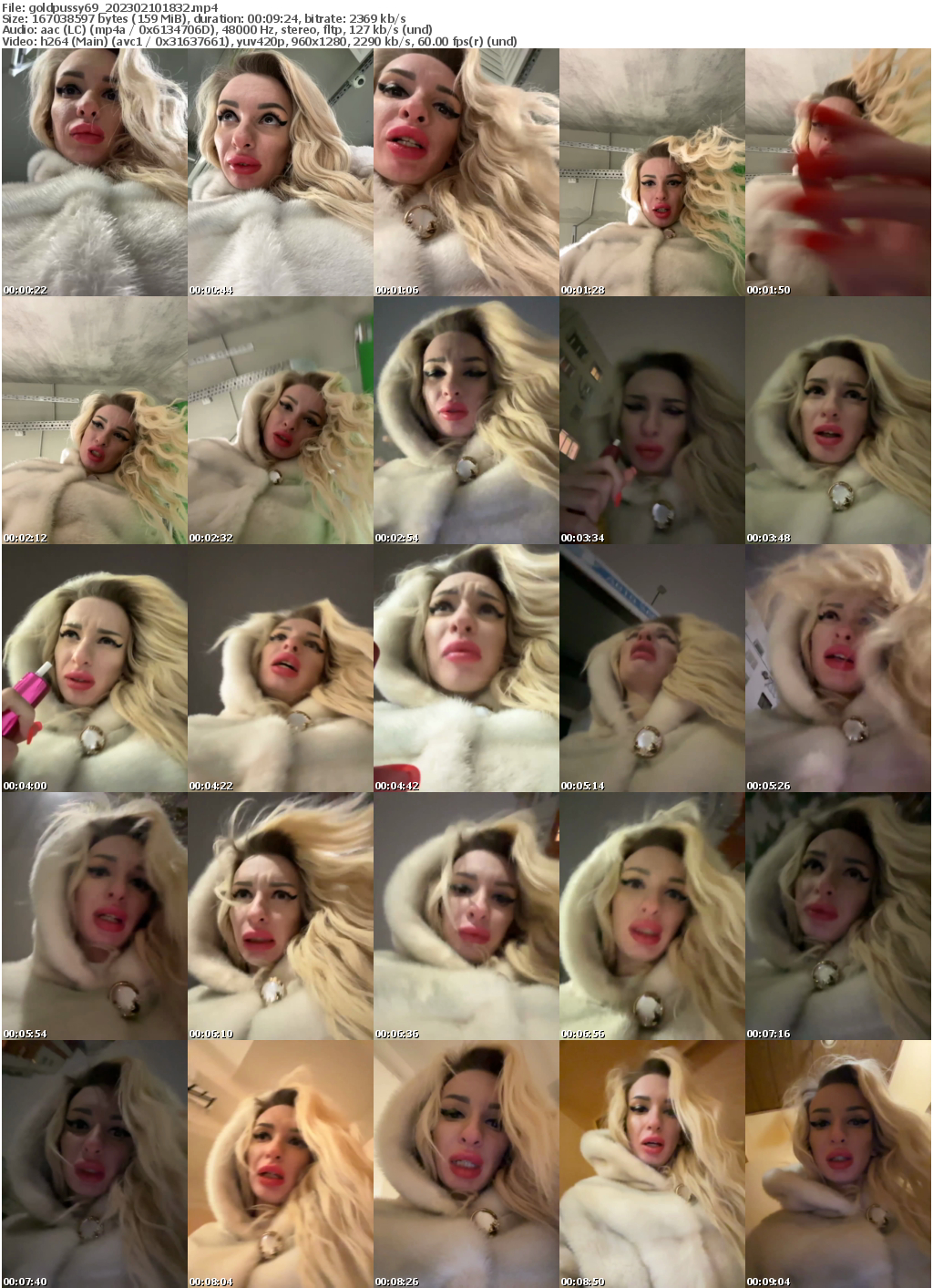 Preview thumb from goldpussy69 on 2023-02-10 @ bongacams