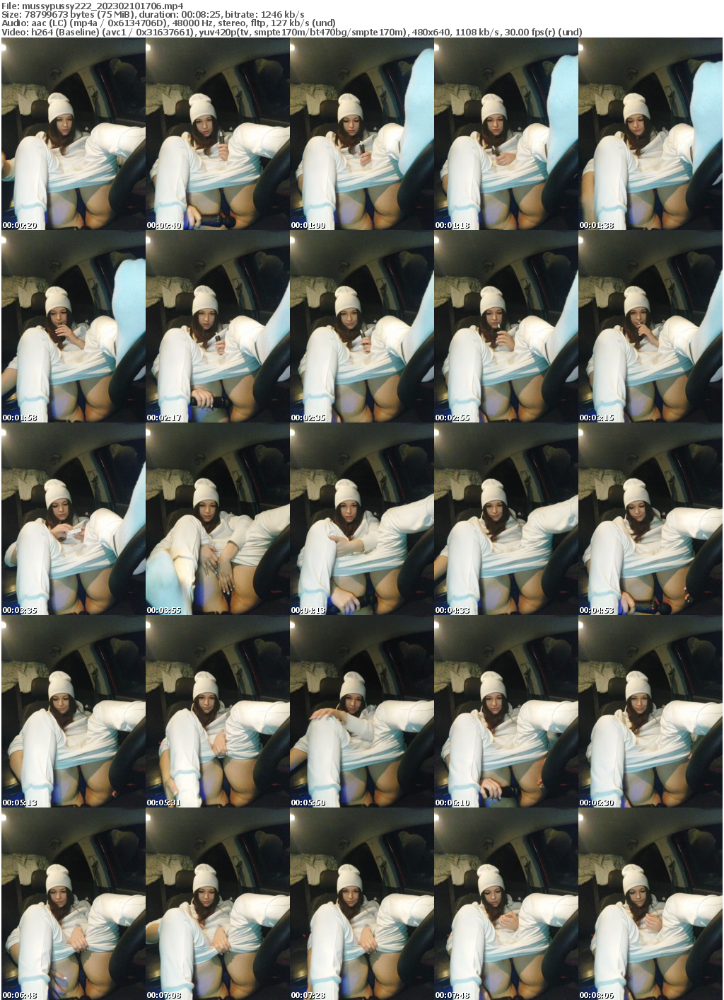 Preview thumb from mussypussy222 on 2023-02-10 @ bongacams