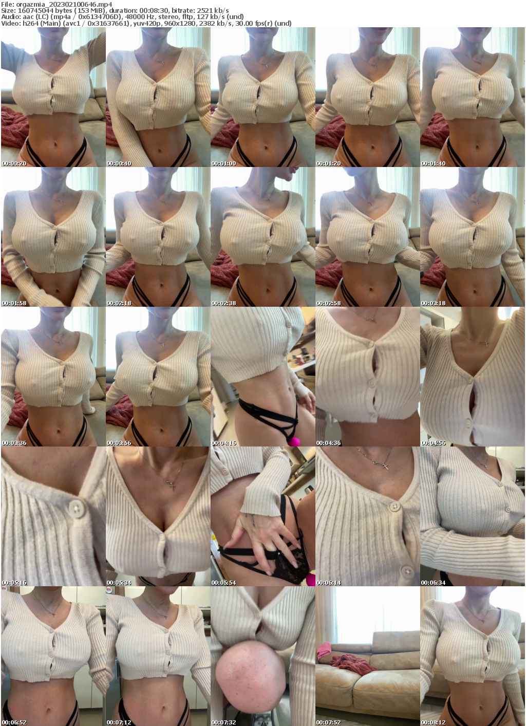 Preview thumb from orgazmia on 2023-02-10 @ bongacams