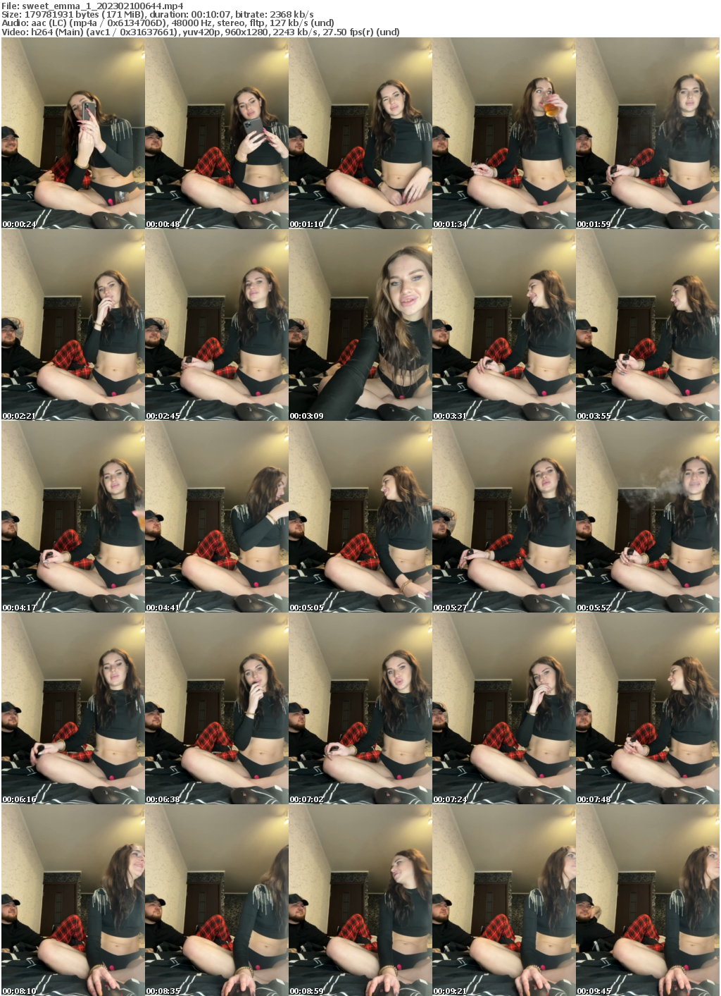 Preview thumb from sweet_emma_1 on 2023-02-10 @ bongacams