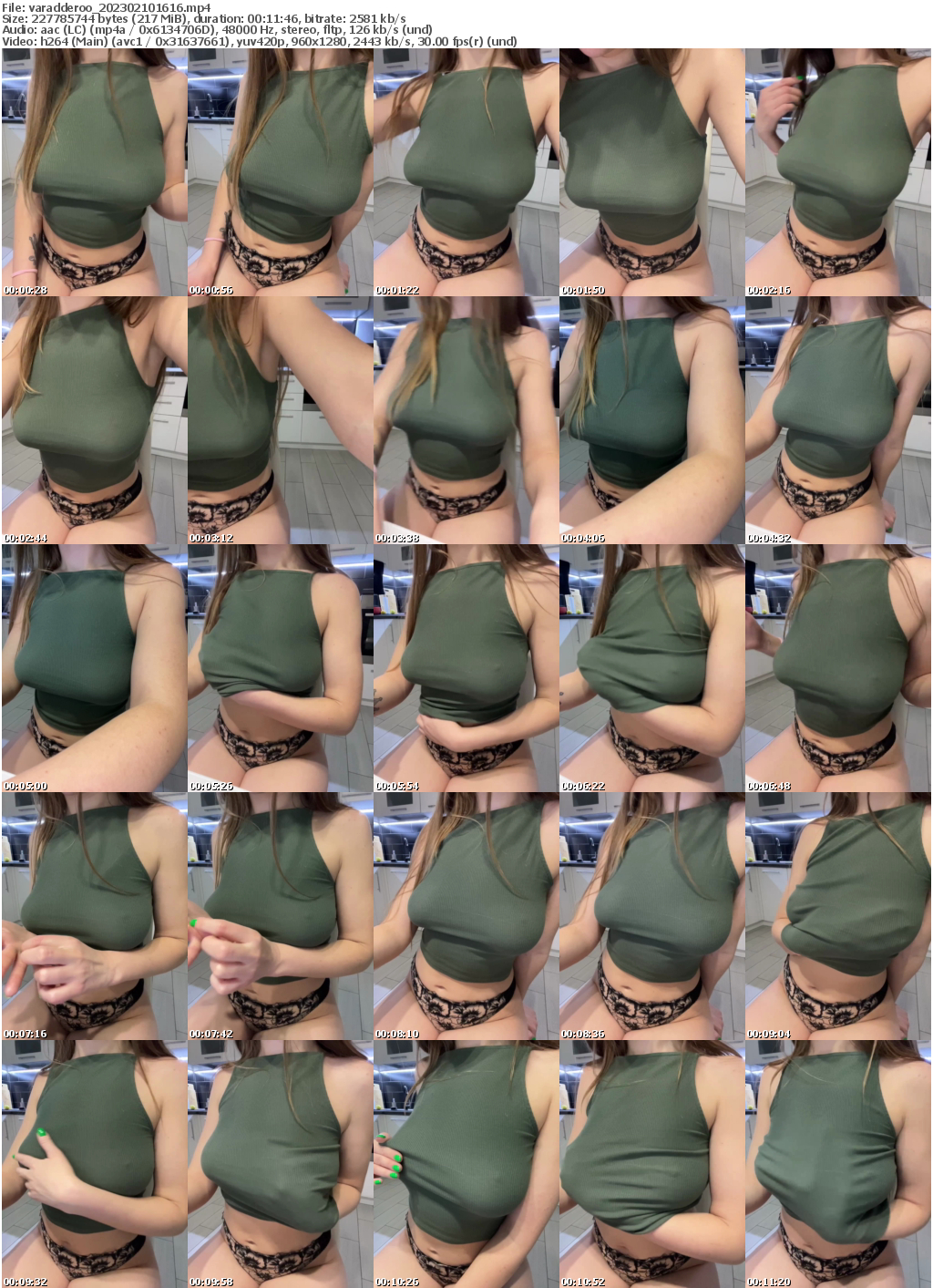 Preview thumb from varadderoo on 2023-02-10 @ bongacams