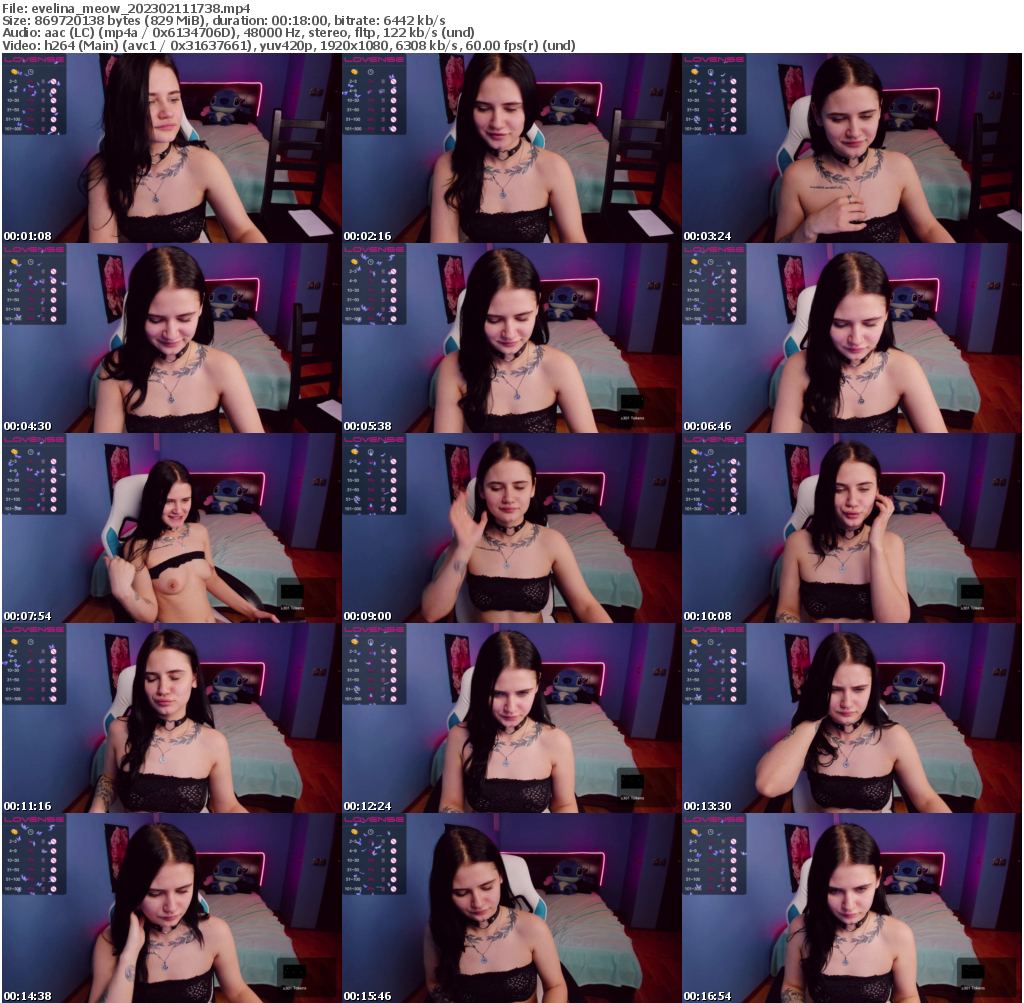 Preview thumb from evelina_meow on 2023-02-11 @ bongacams