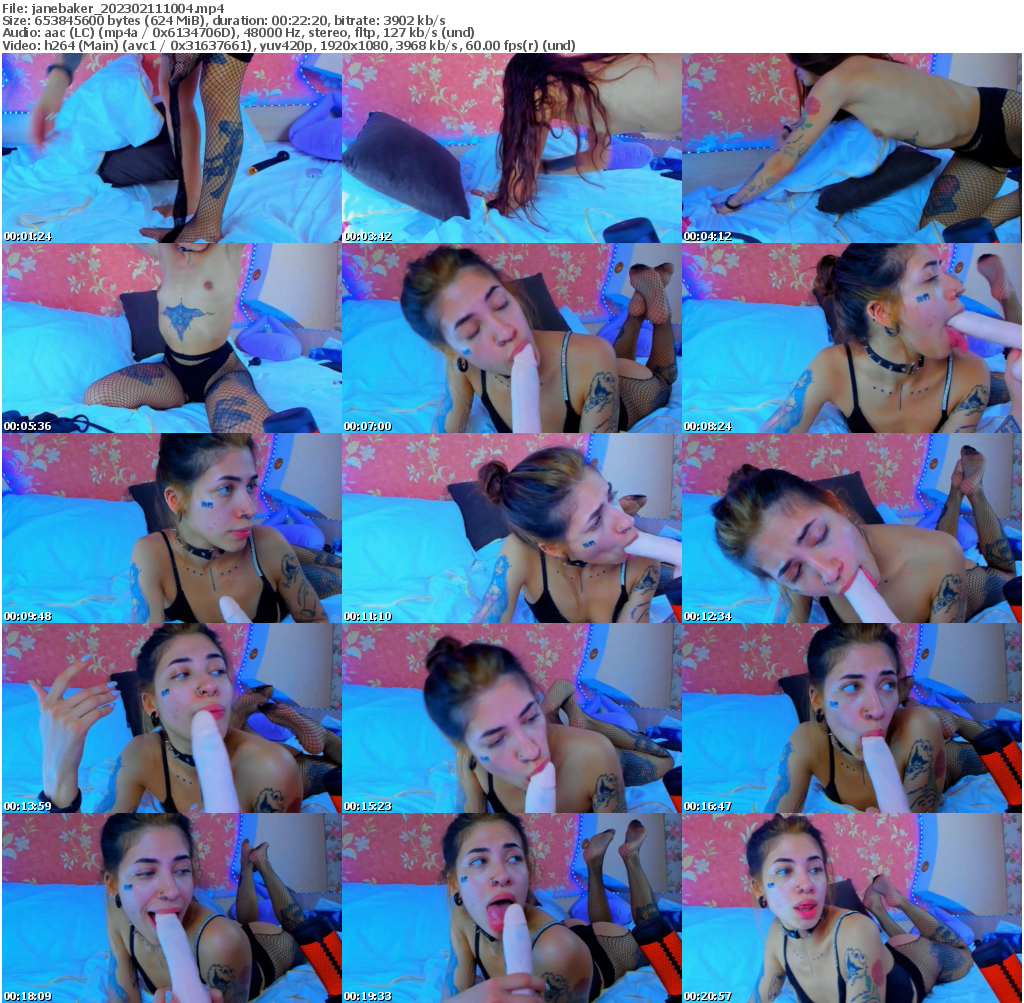 Preview thumb from janebaker on 2023-02-11 @ bongacams