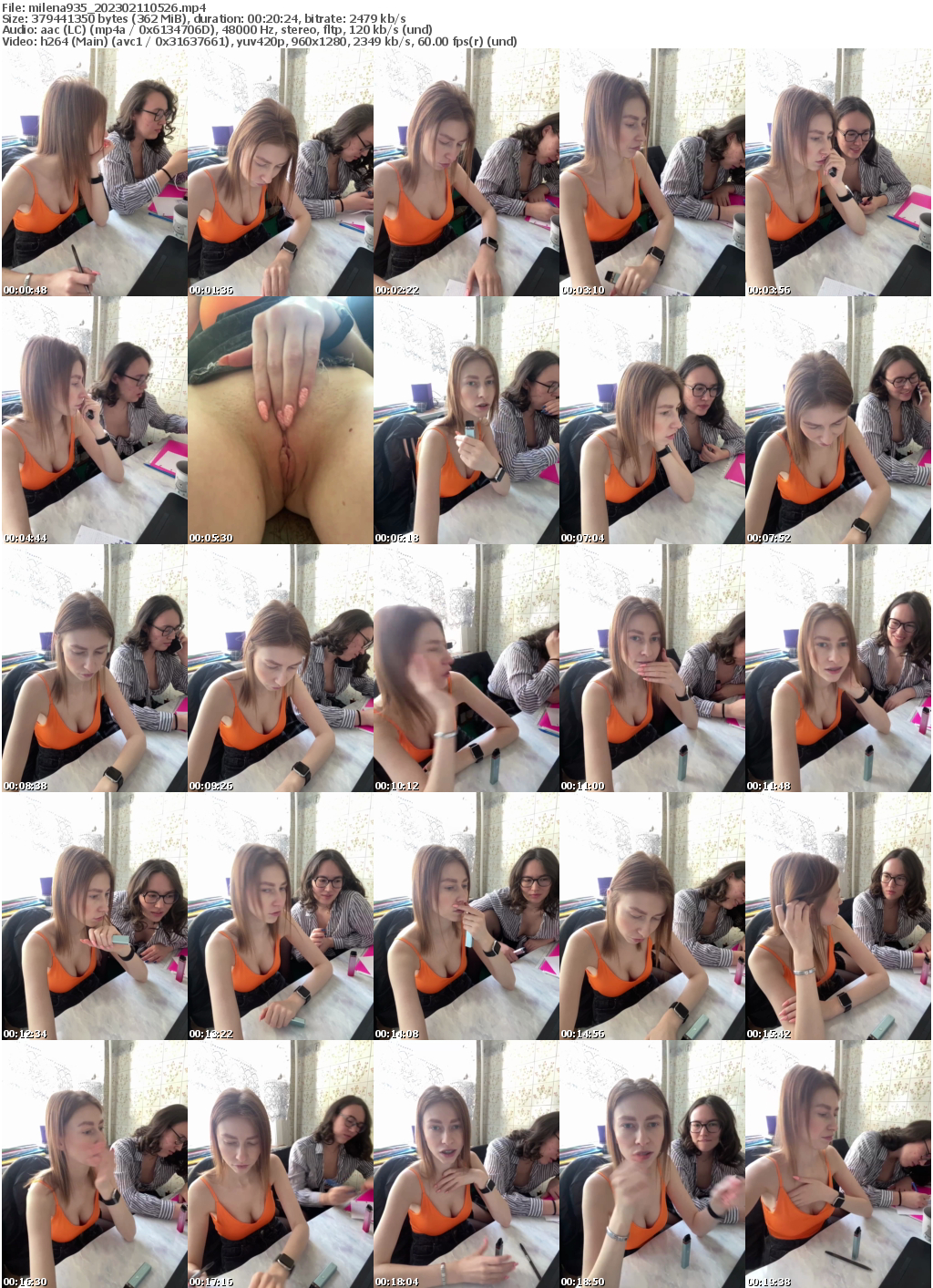 Preview thumb from milena935 on 2023-02-11 @ bongacams