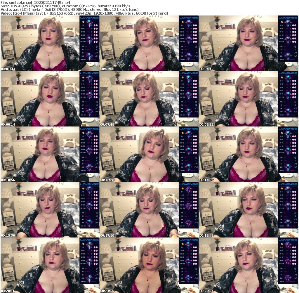 Preview thumb from smileofangel on 2023-02-11 @ bongacams