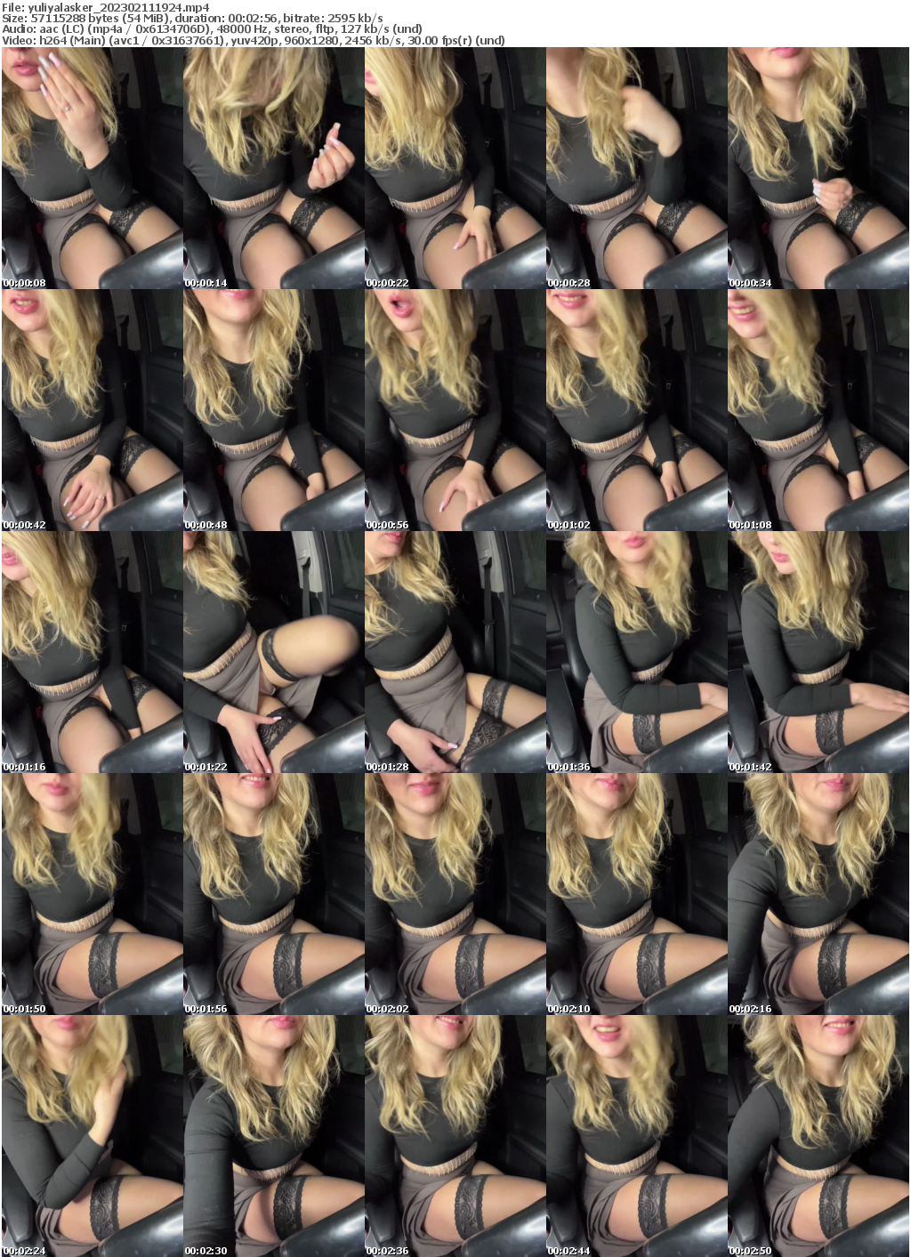 Preview thumb from yuliyalasker on 2023-02-11 @ bongacams